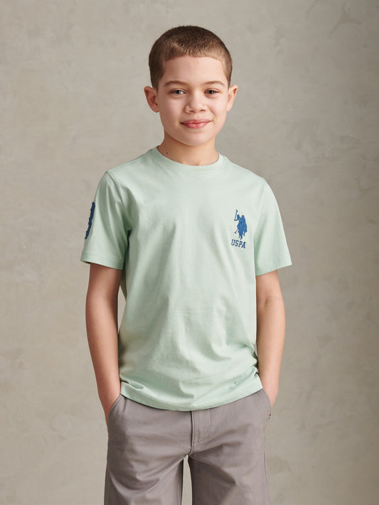 Boys Player 3 T-Shirt Aqua Foam