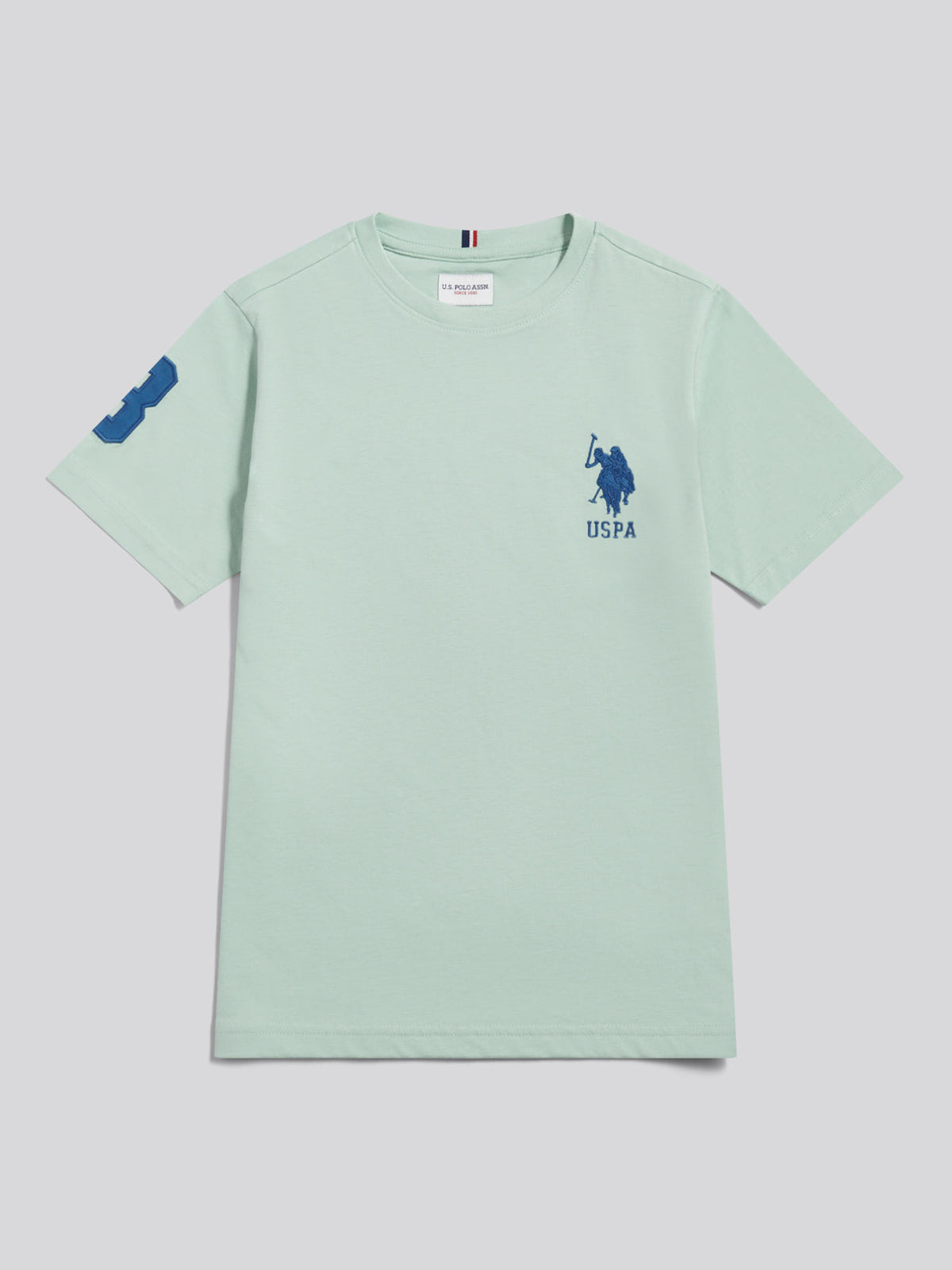 Boys Player 3 T-Shirt Aqua Foam