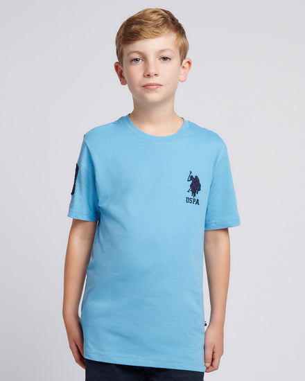 Boys Player 3 T-Shirt in Heritage Blue