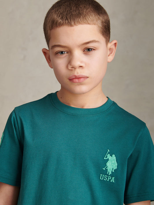Boys Player 3 T-Shirt in Mediterranea