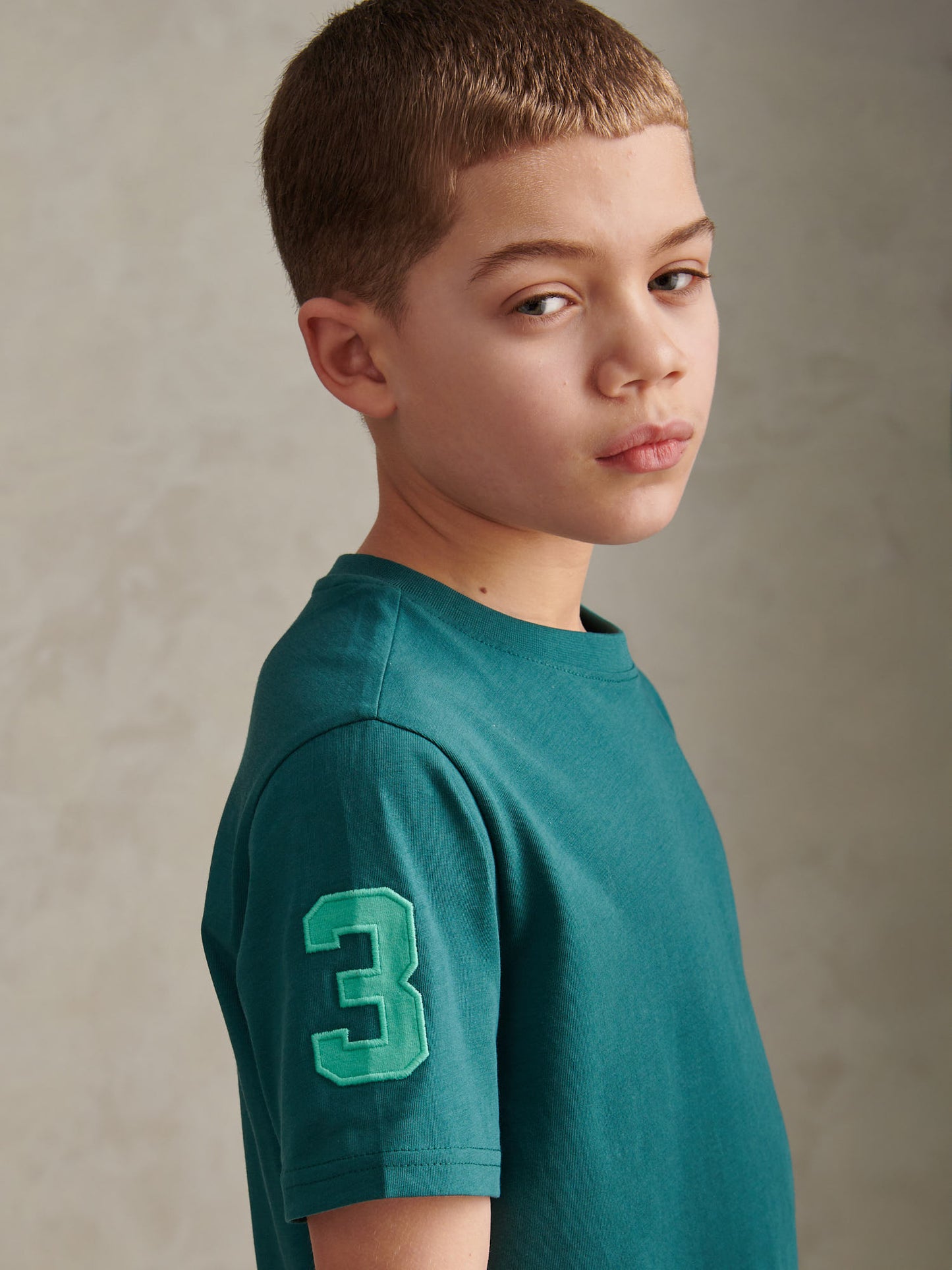Boys Player 3 T-Shirt in Mediterranea