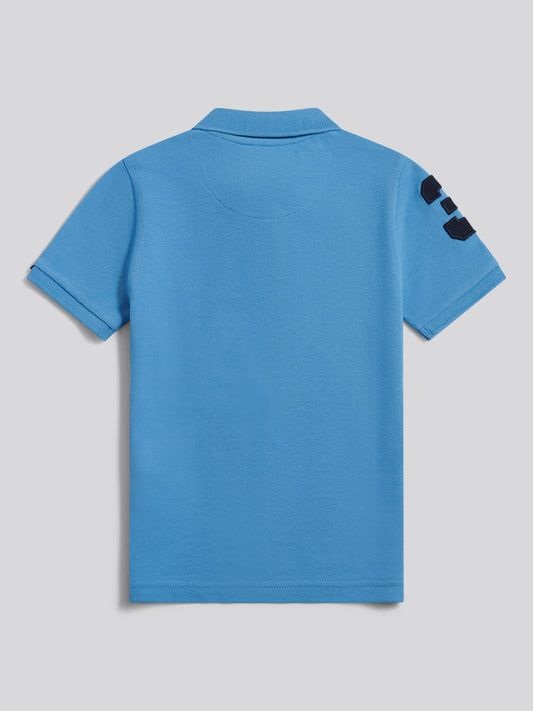 Boys Player 3 Polo Shirt Riviera