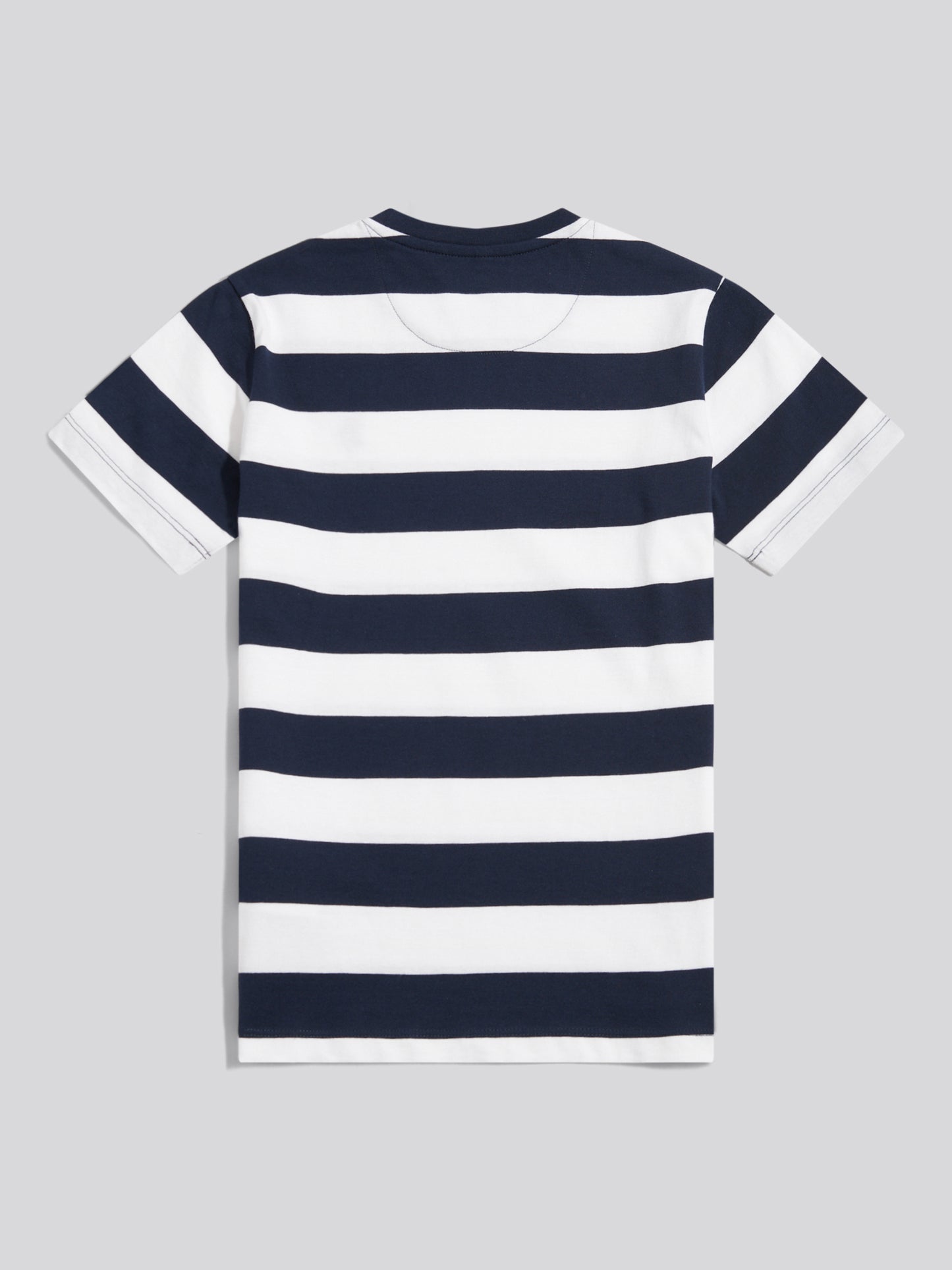 Boys Classic Stripe T-Shirt Dark Sapphire Navy