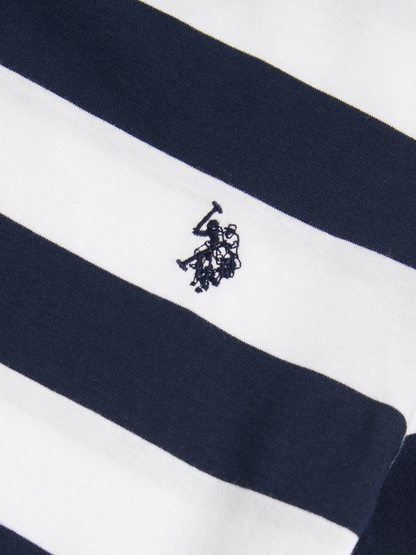 Boys Classic Stripe T-Shirt Dark Sapphire Navy