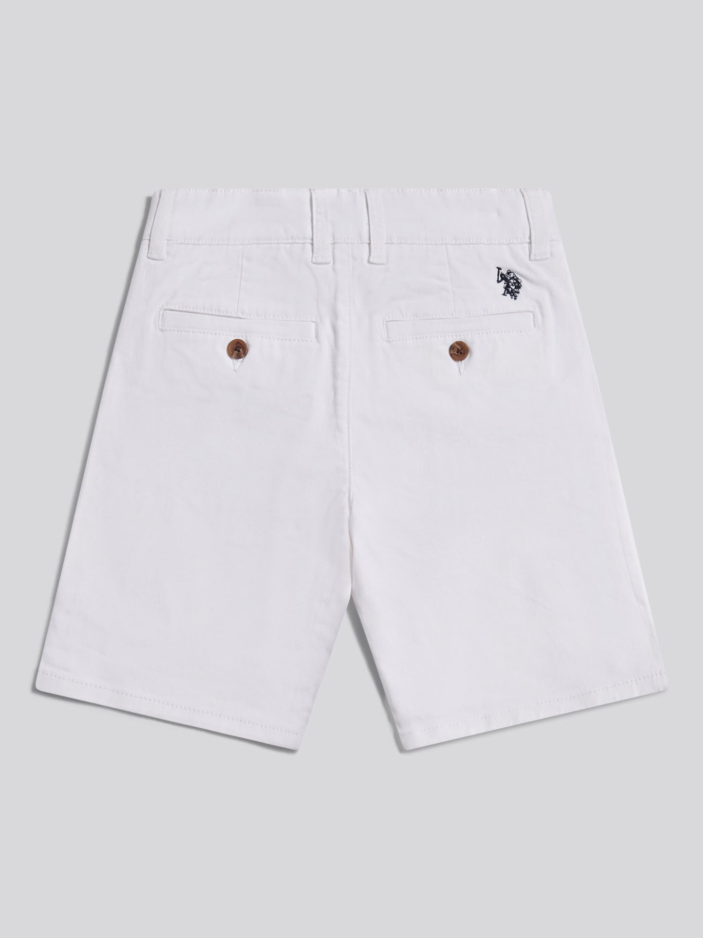 Boys Classic Chino Short Bright White