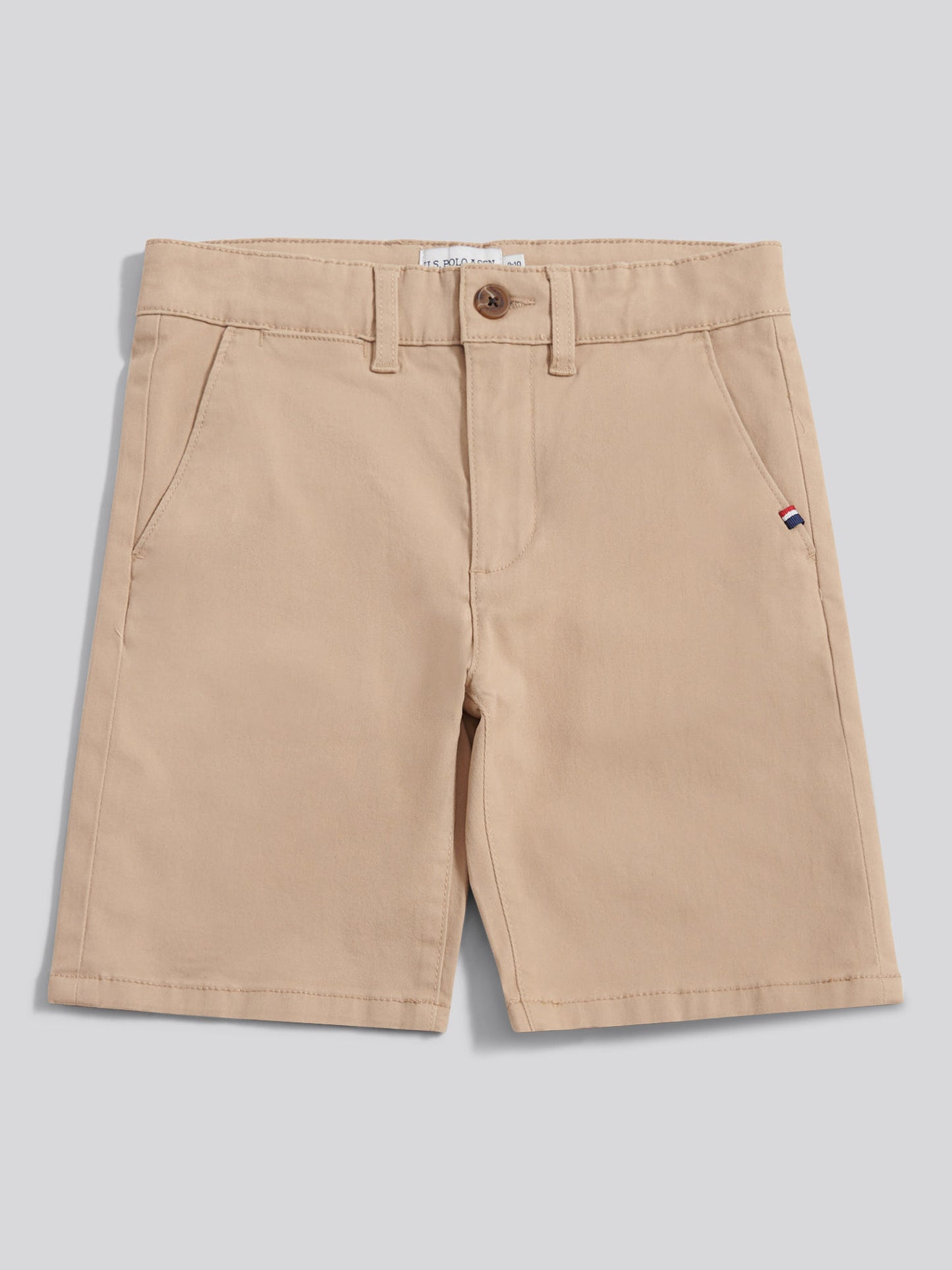 Boys Classic Chino Short in Cornstalk