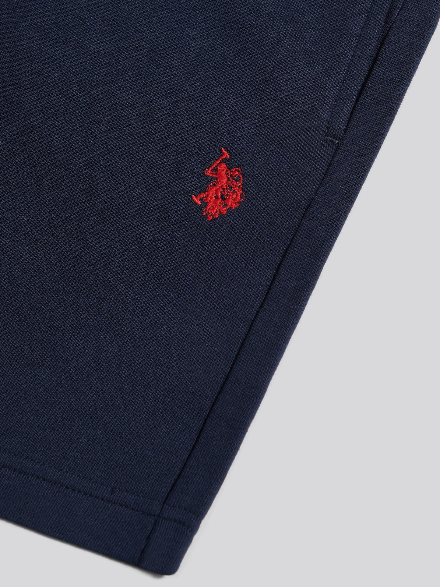 DHM LB Sweat Short Dark Sapphire Navy / Haute Red DHM