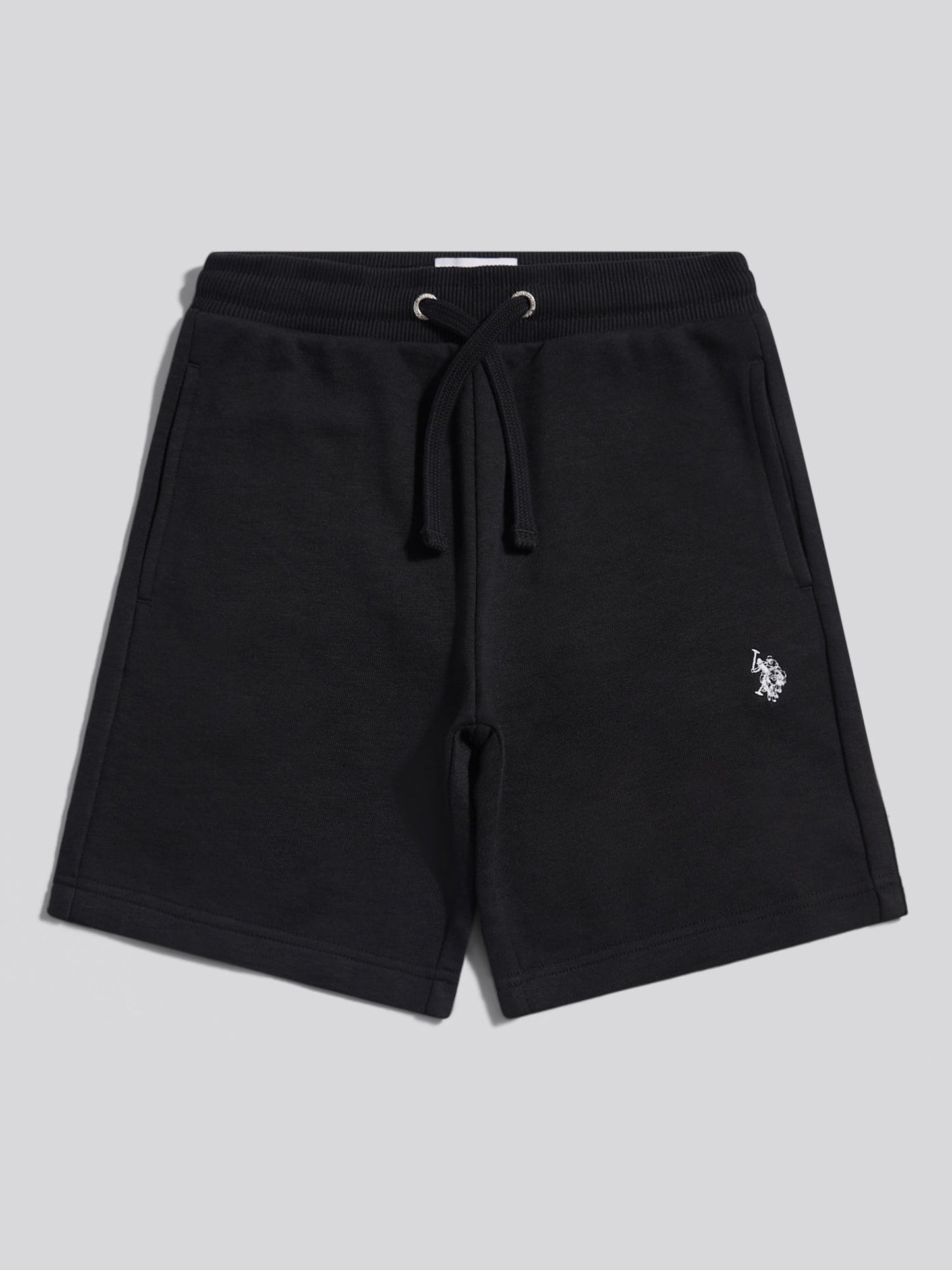 DHM LB Sweat Short Black Bright White DHM