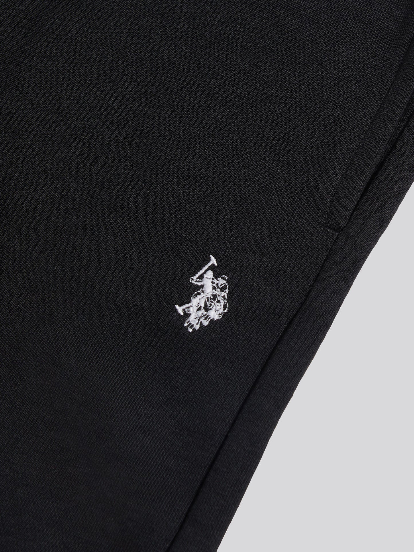 DHM LB Sweat Short Black Bright White DHM