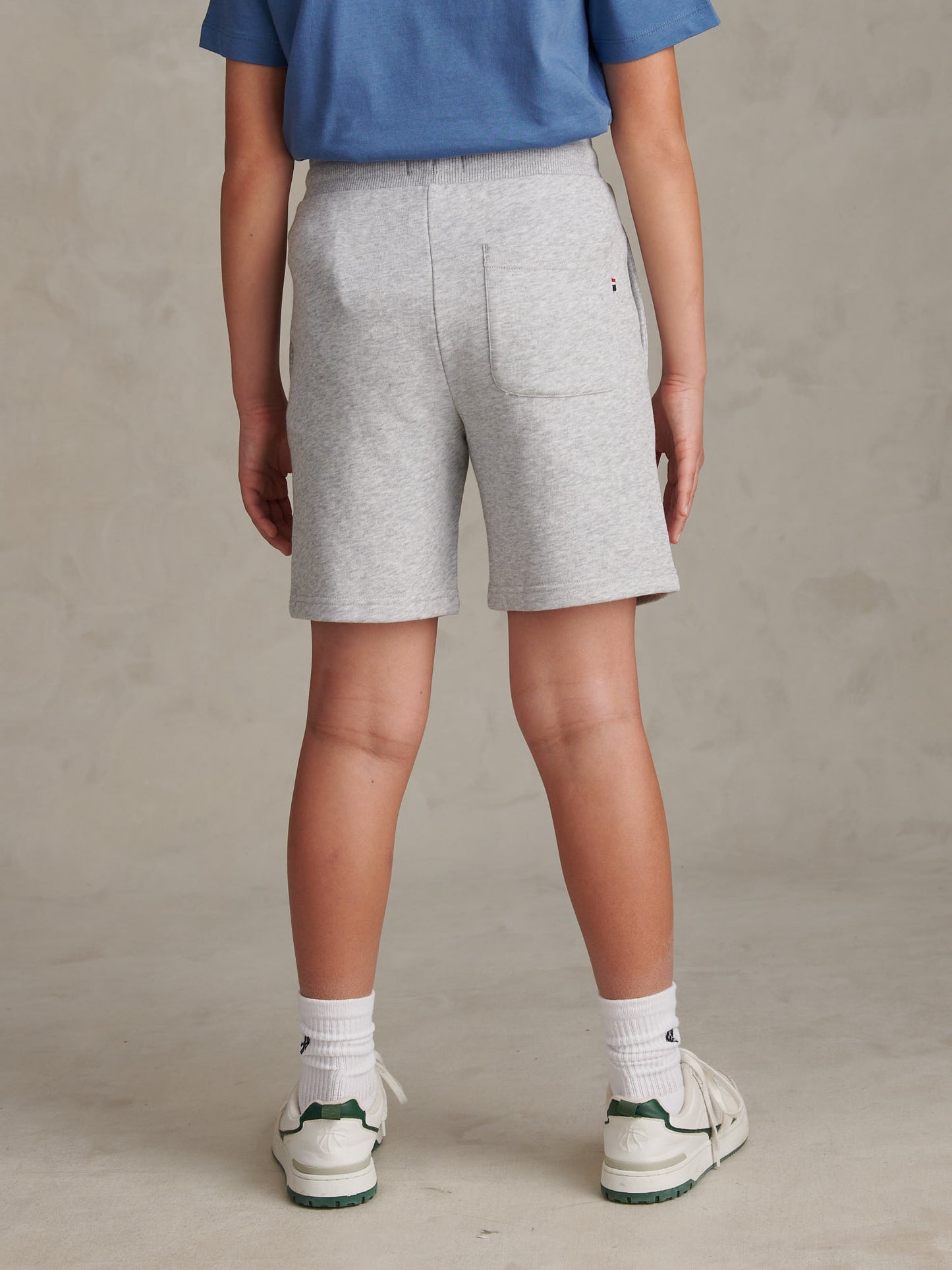 DHM LB Sweat Short Mid Grey Marl