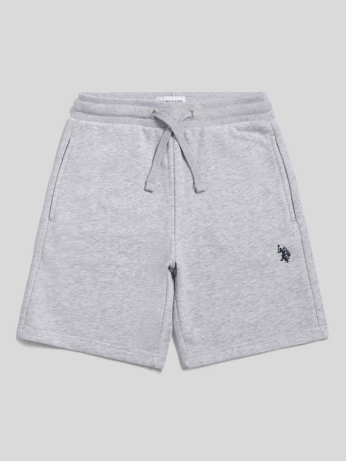 DHM LB Sweat Short Mid Grey Marl