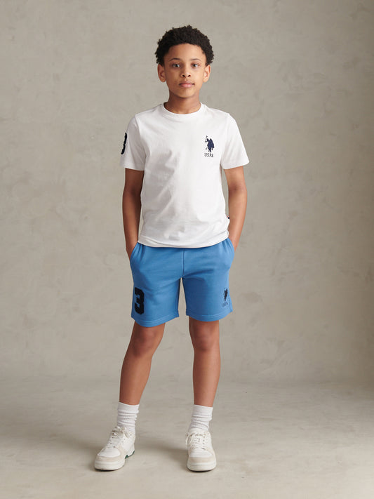 Player 3 Sweat Short Riviera