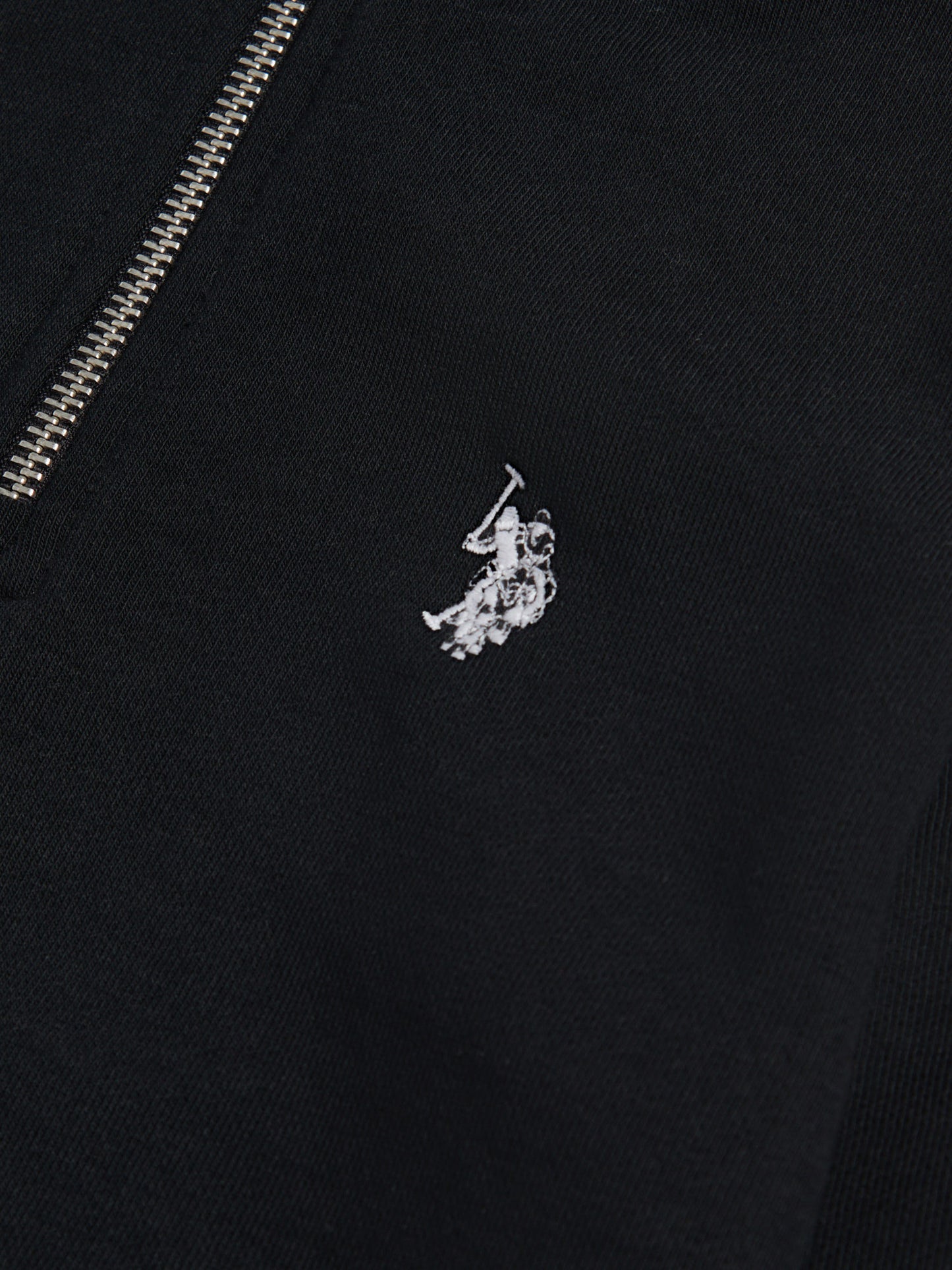 Boys Double Horsemen _ Zip Black Bright White DHM