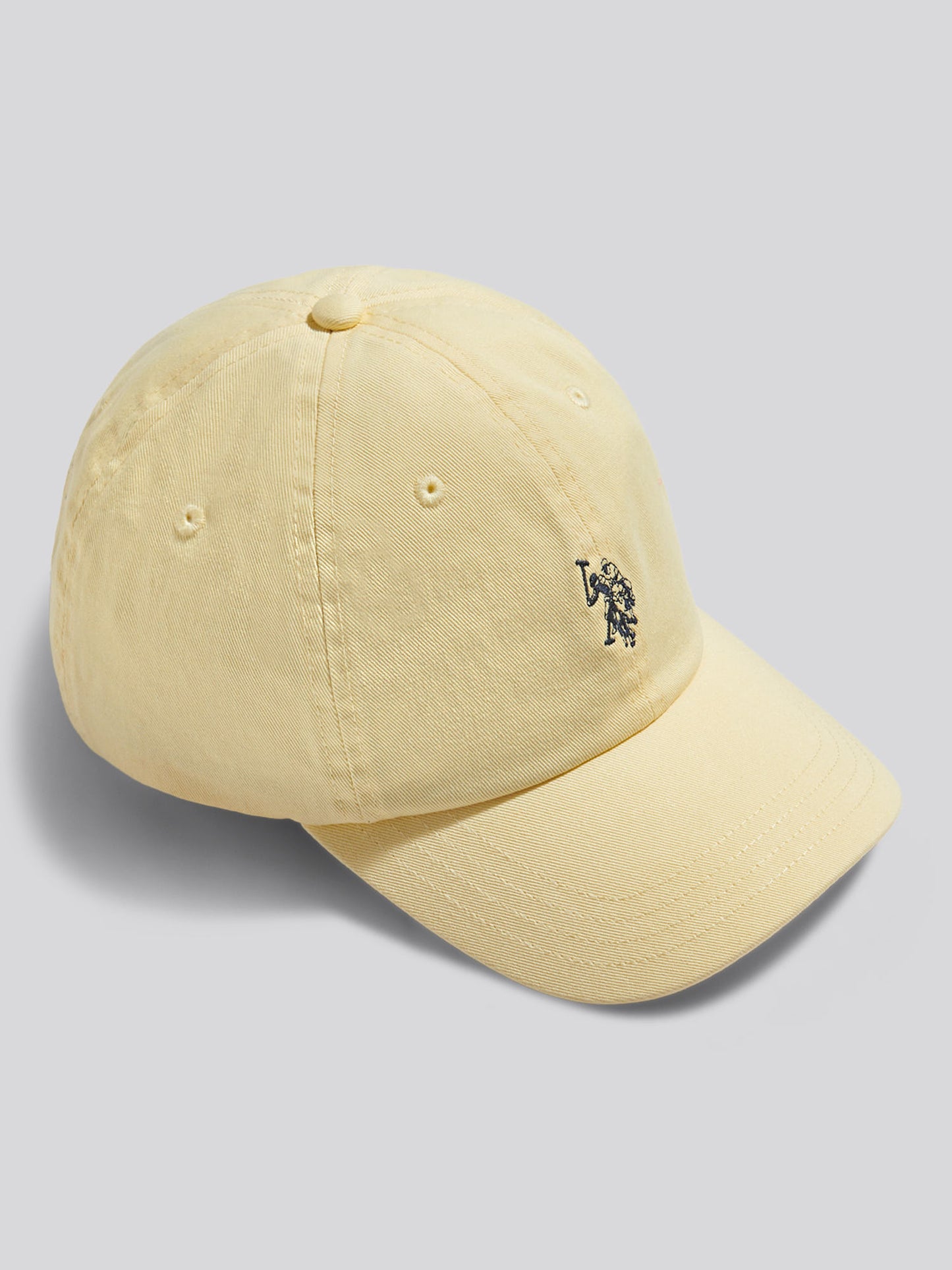 Boys Washed Outline Logo Cap French Vanilla