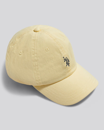 Boys Washed Outline Logo Cap French Vanilla