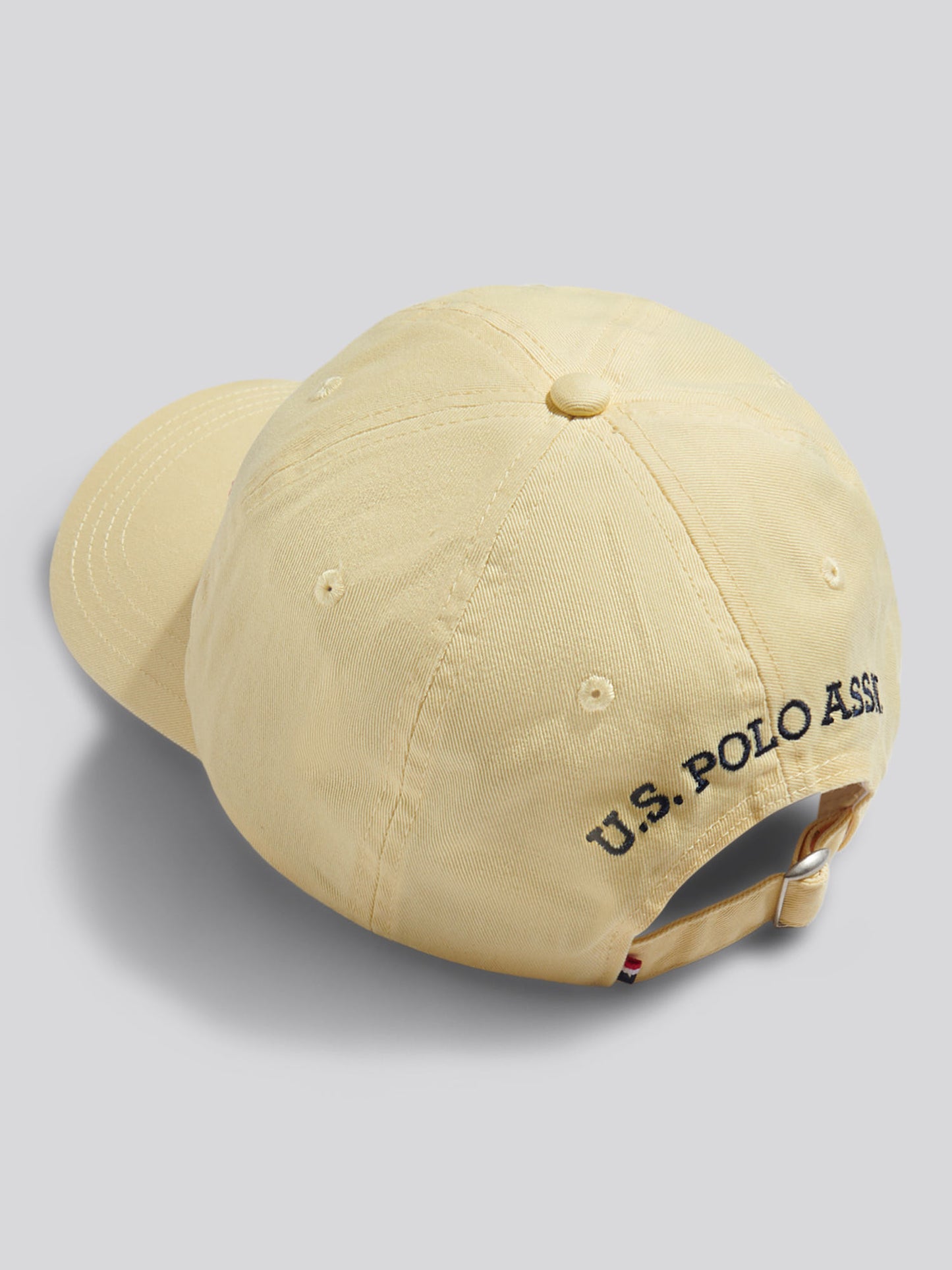 Boys Washed Outline Logo Cap French Vanilla