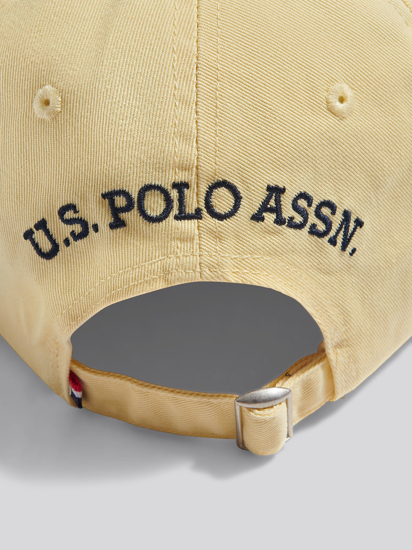 Boys Washed Outline Logo Cap French Vanilla
