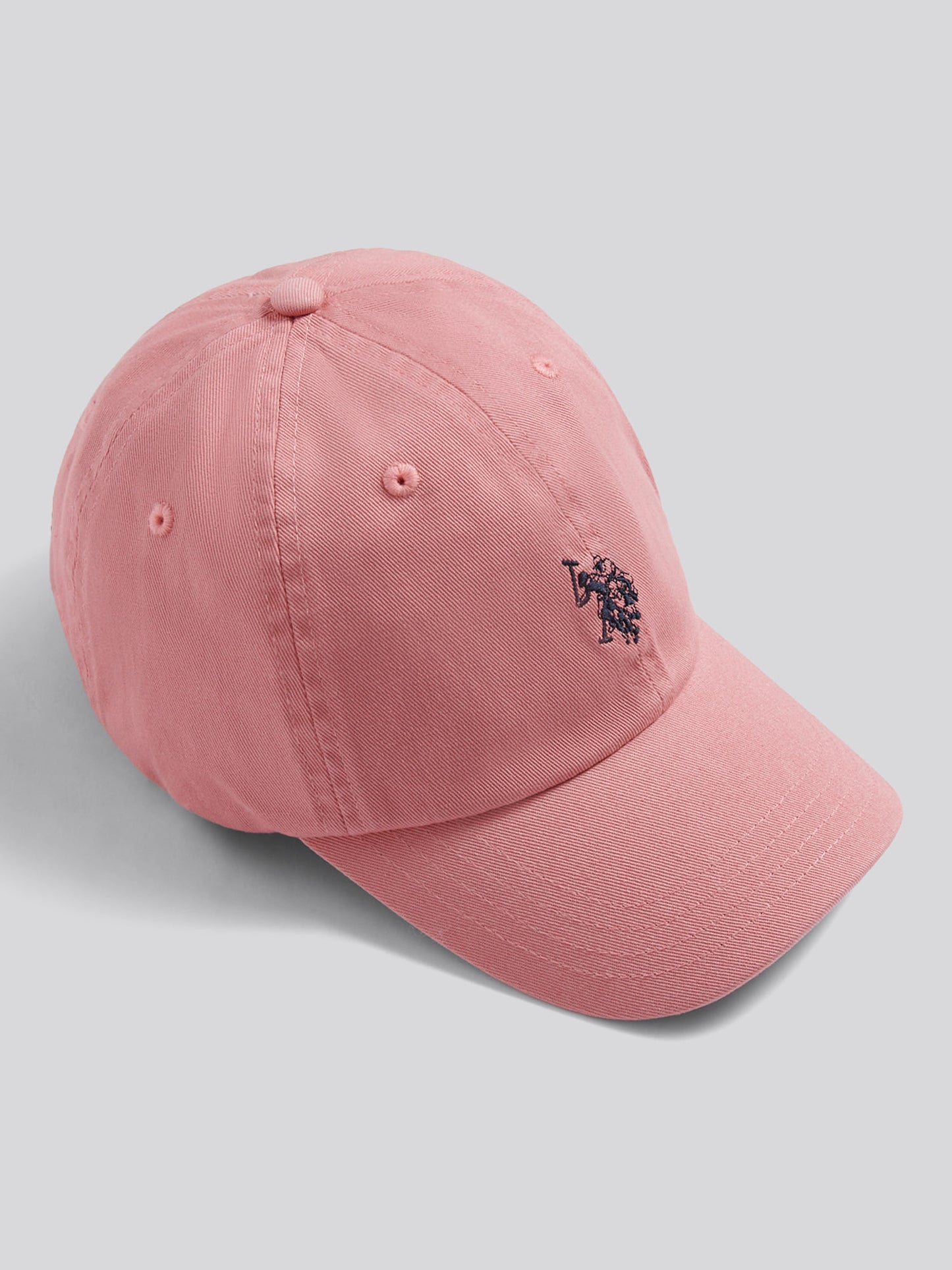 Boys Washed Outline Logo Cap Mauveglow