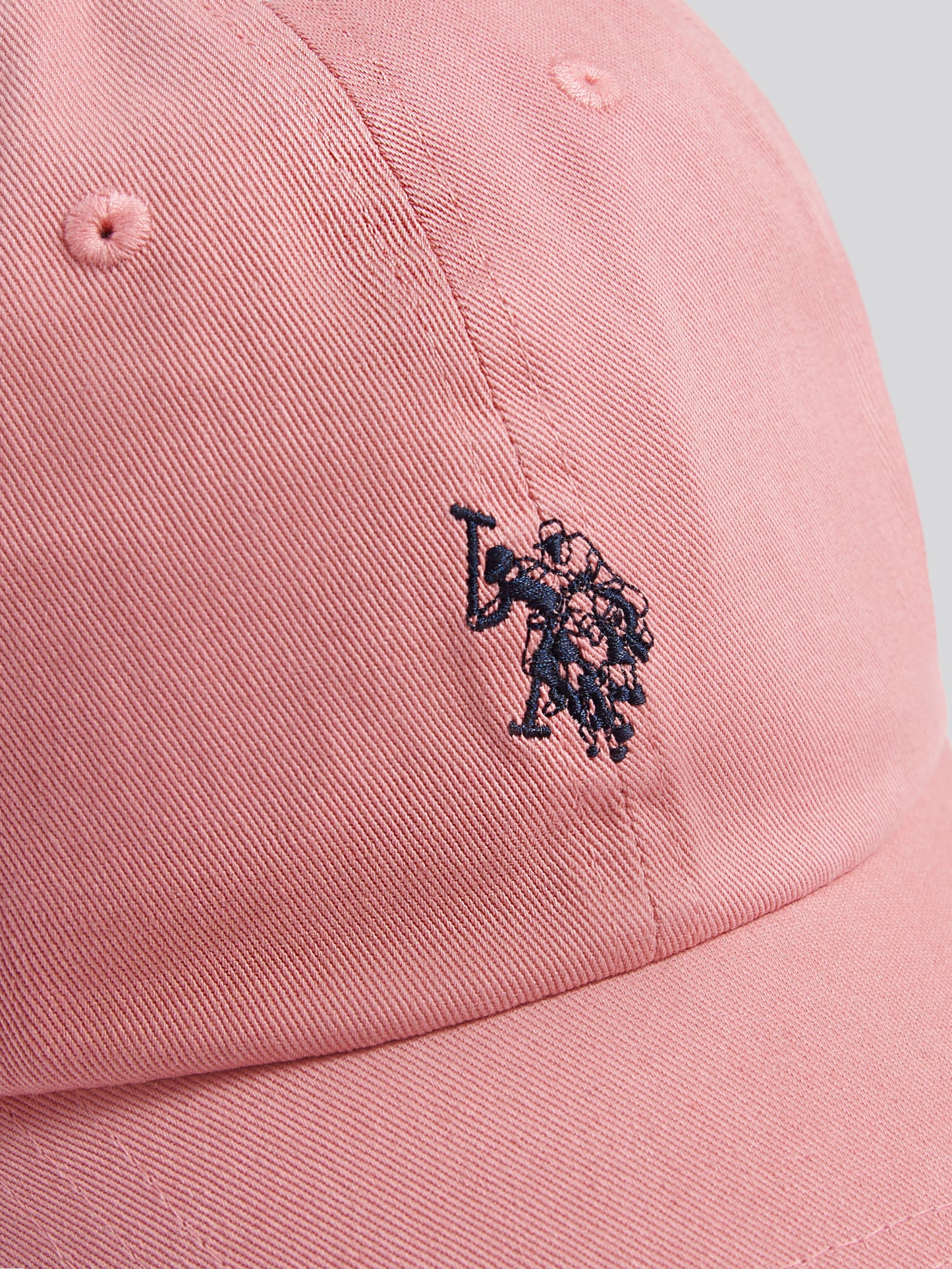 Boys Washed Outline Logo Cap Mauveglow