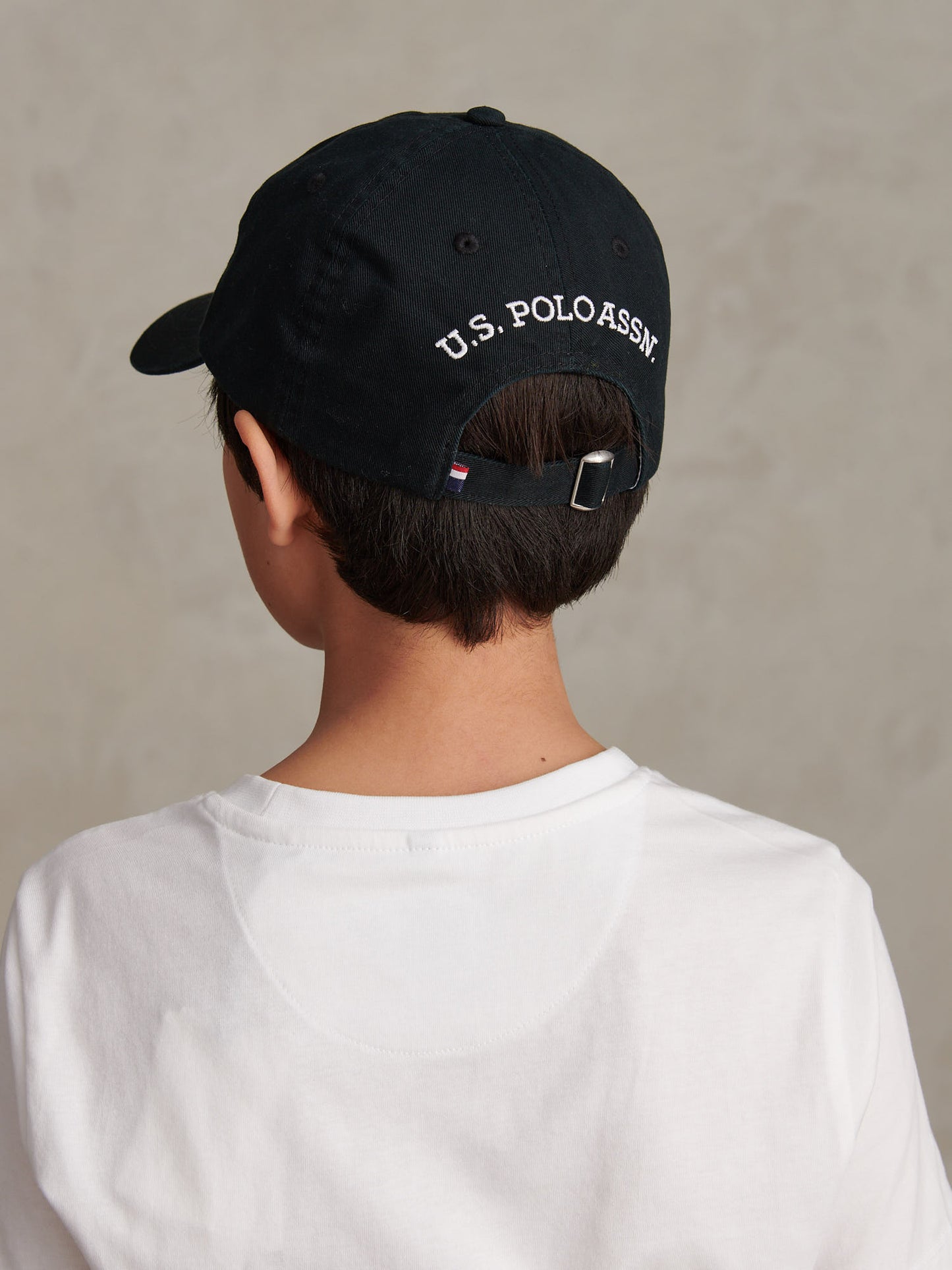 Outline DHM Washed Casual Cap Black Bright White DHM