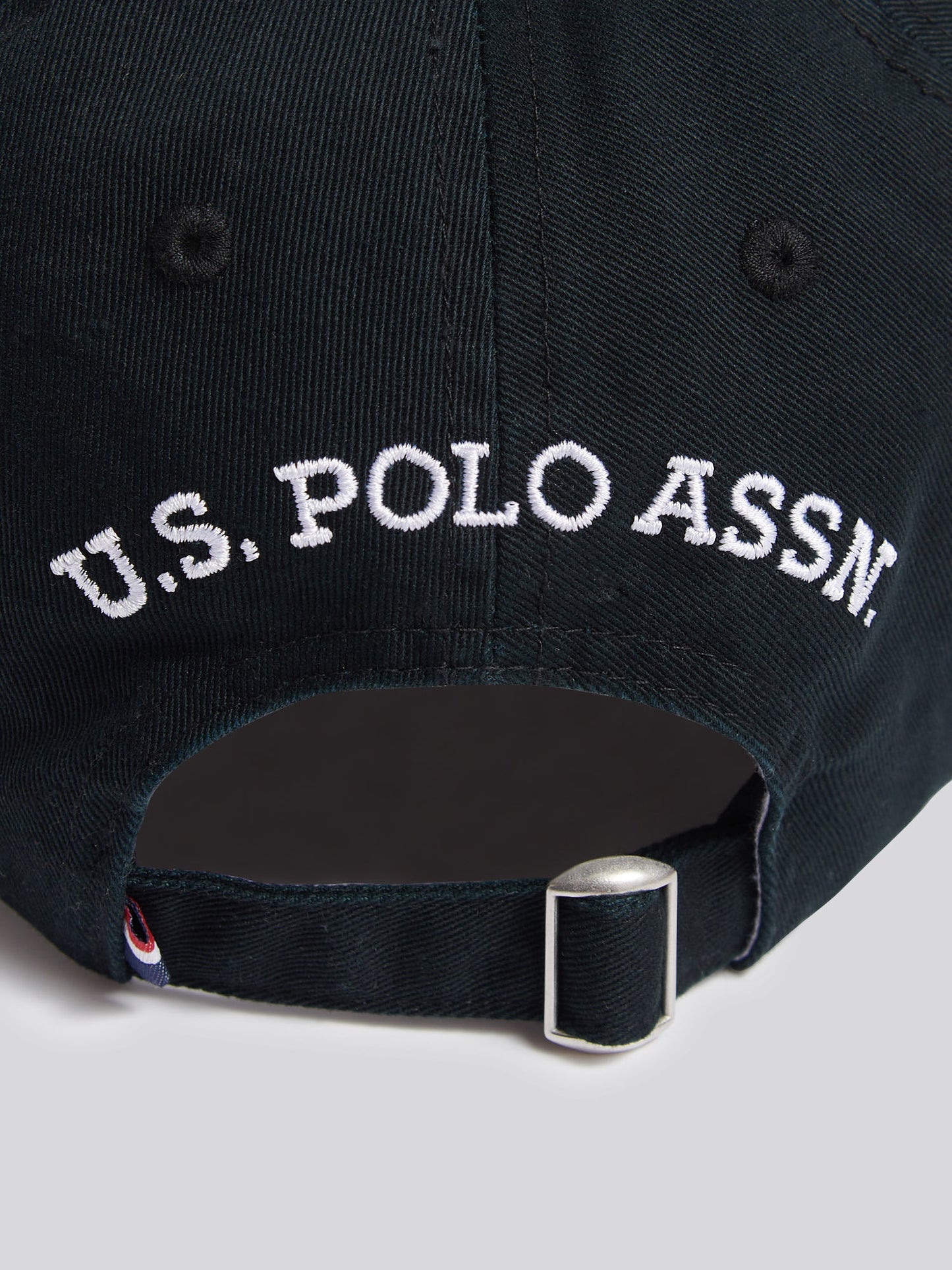 Outline DHM Washed Casual Cap Black Bright White DHM