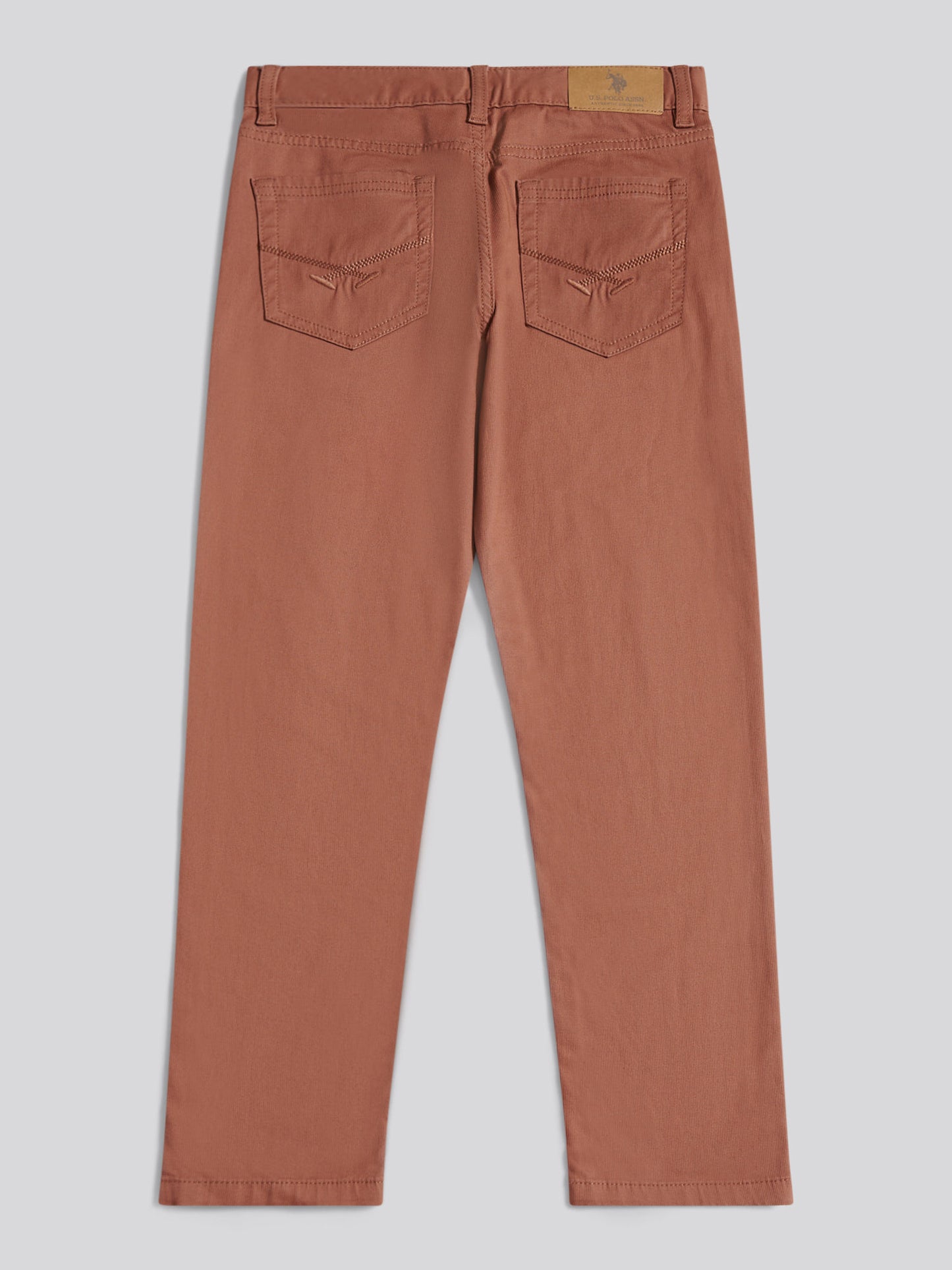 Boys Bedford Cord 5 Pocket Trouser in Rawhide