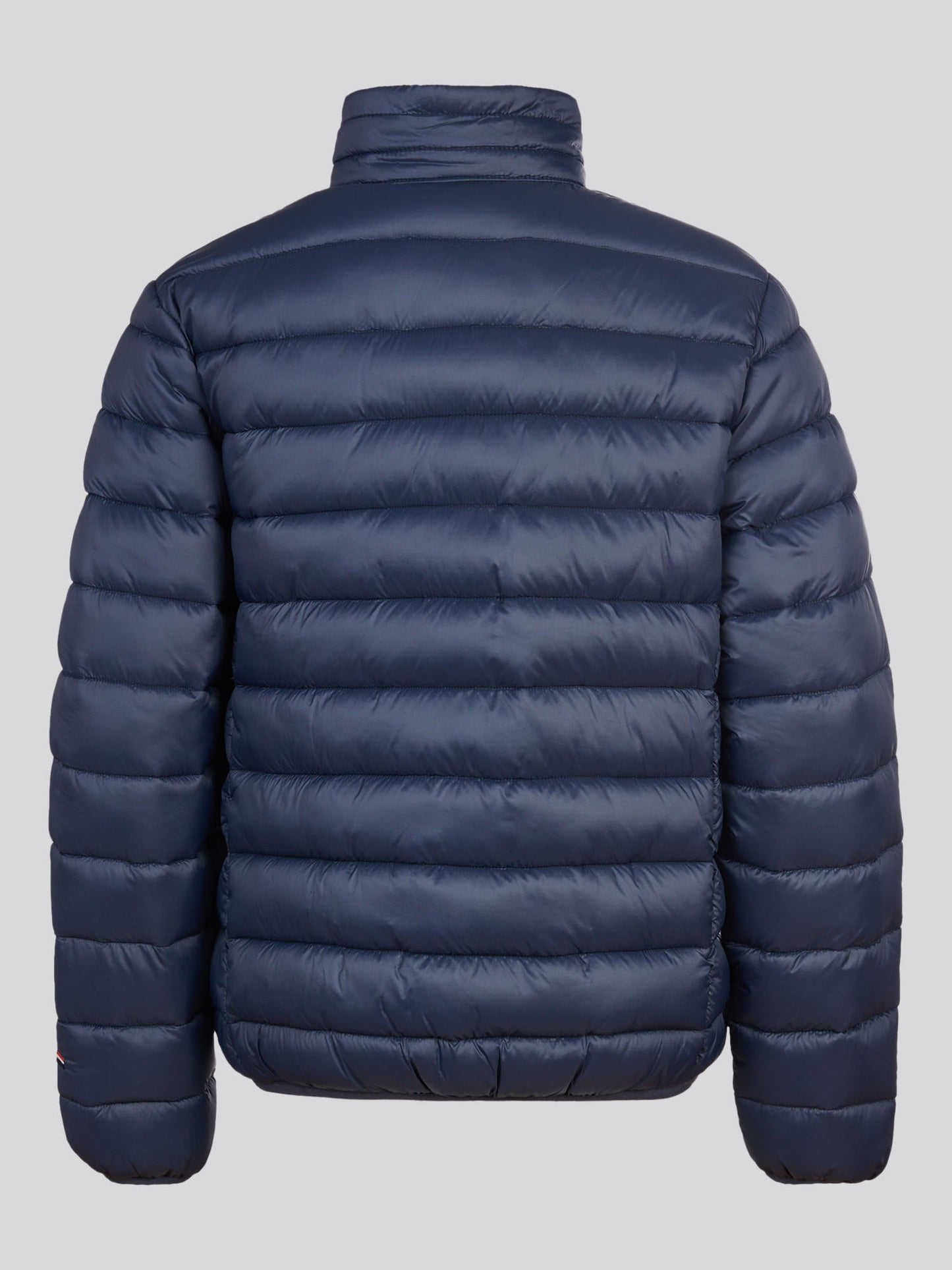 Boys Lightweight Quilted Jacket Dark Sapphire Navy / Haute Red DHM