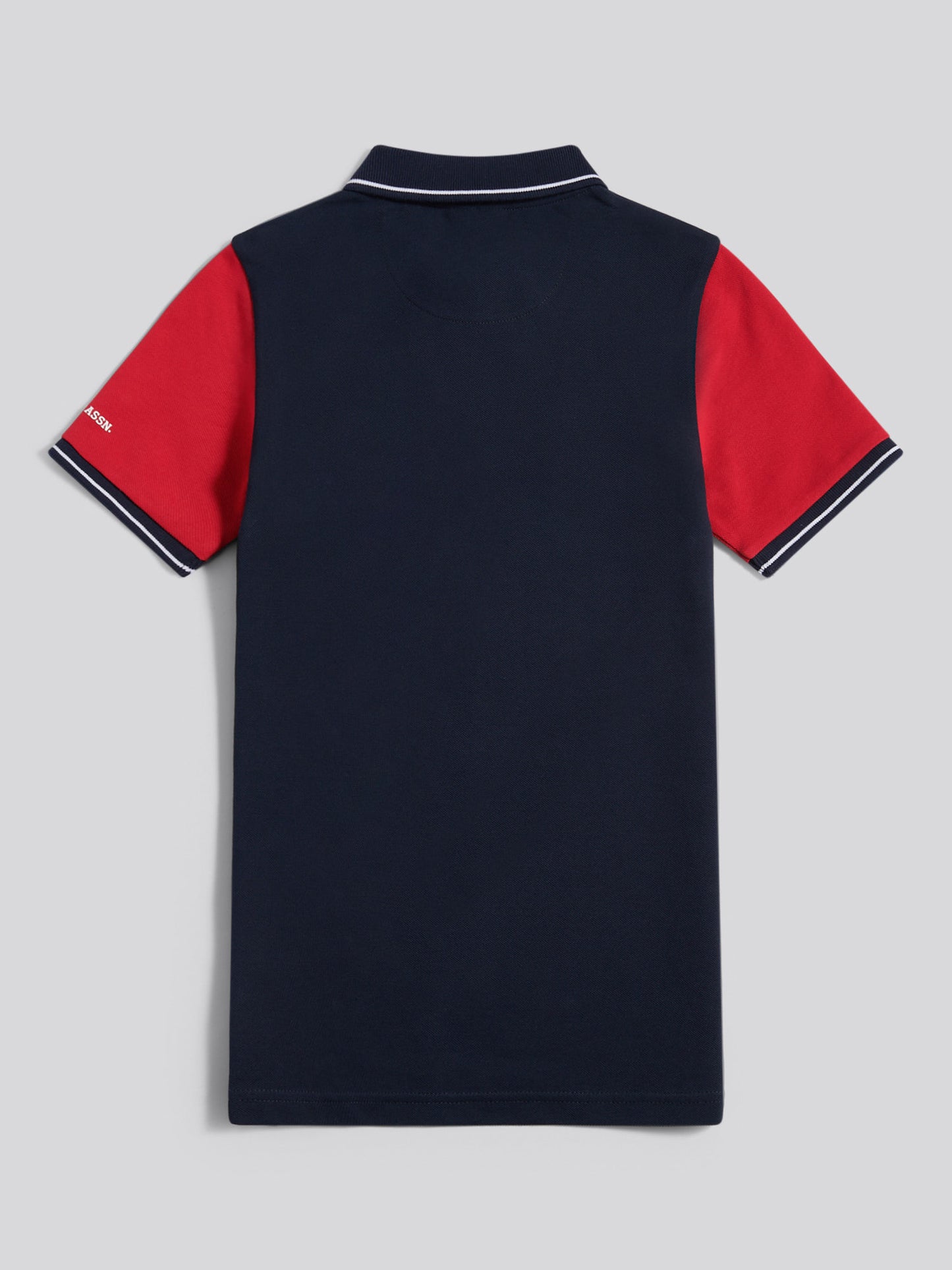 Boys Sash Polo Shirt in Dark Sapphire Navy