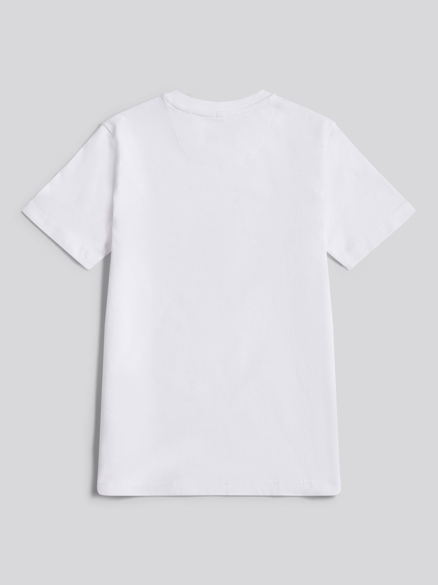 Boys USPA Print Graphic T-Shirt in Bright White