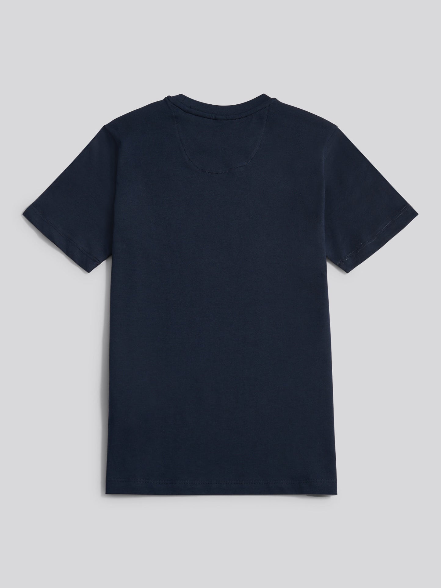 Boys USPA Circle Print T-Shirt in Dark Sapphire Navy