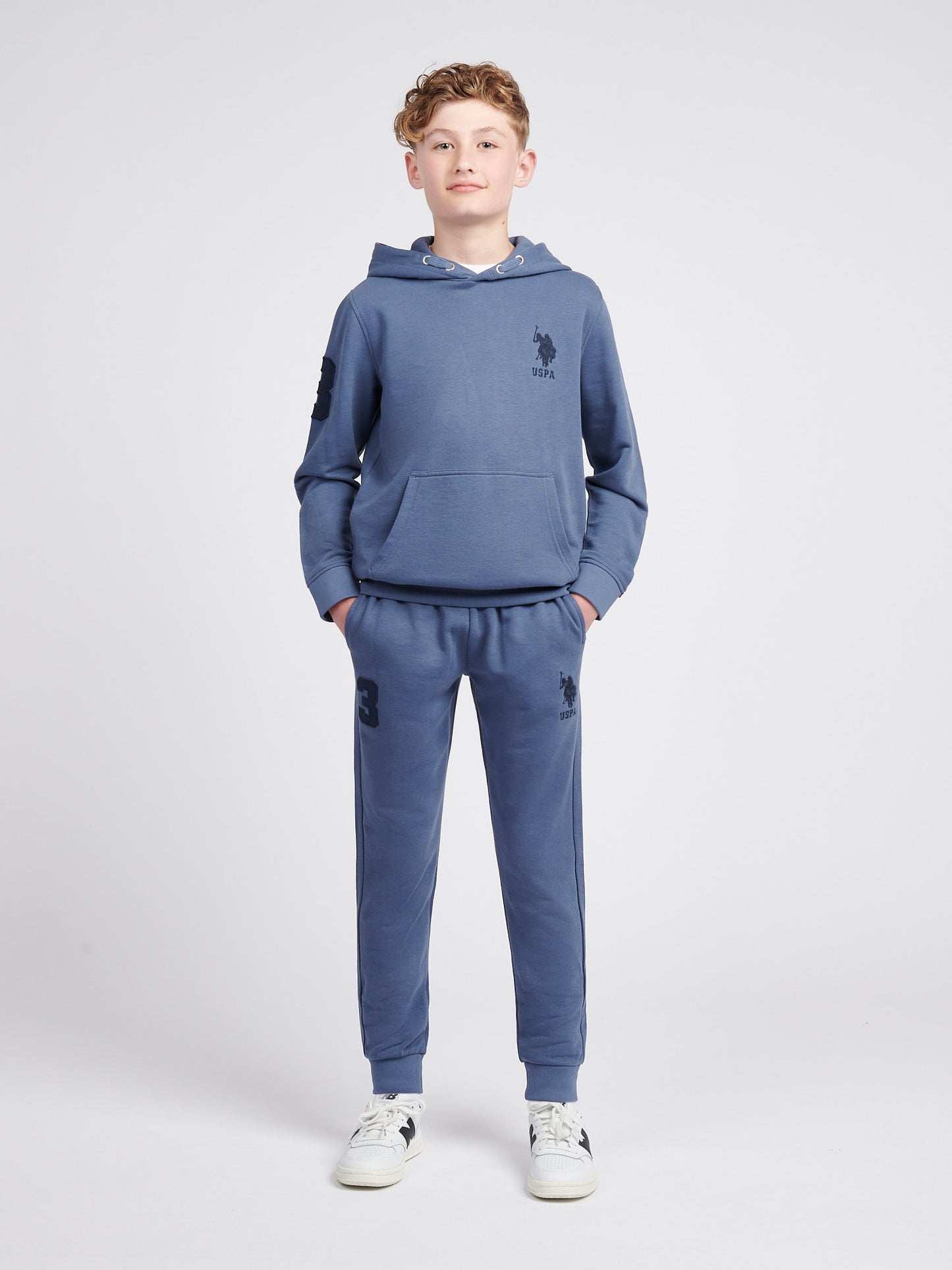 Boys Player 3 Loopback Jogger in Vintage Indigo
