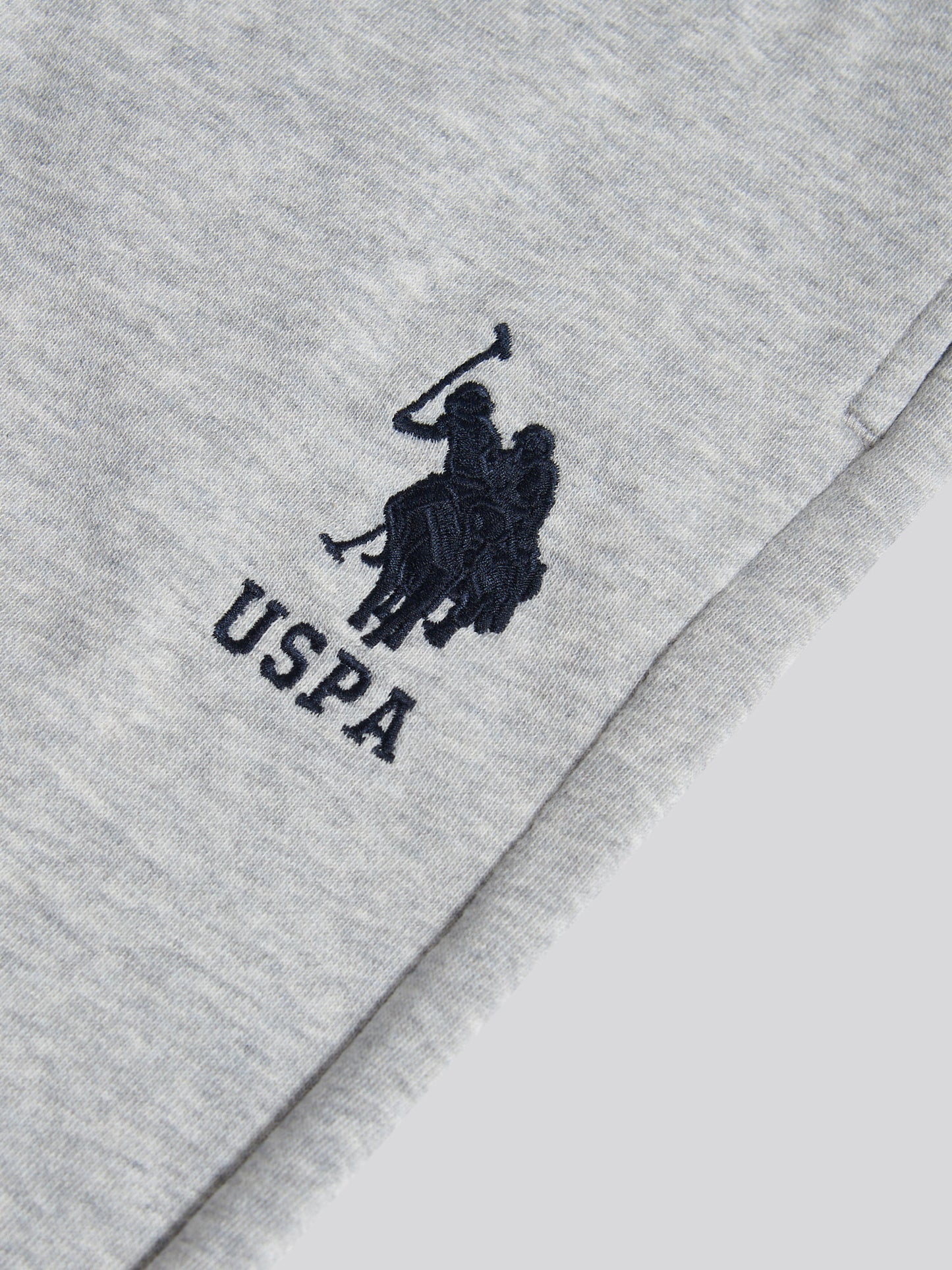 Boys Player 3 Loopback Jogger in Mid Grey Marl