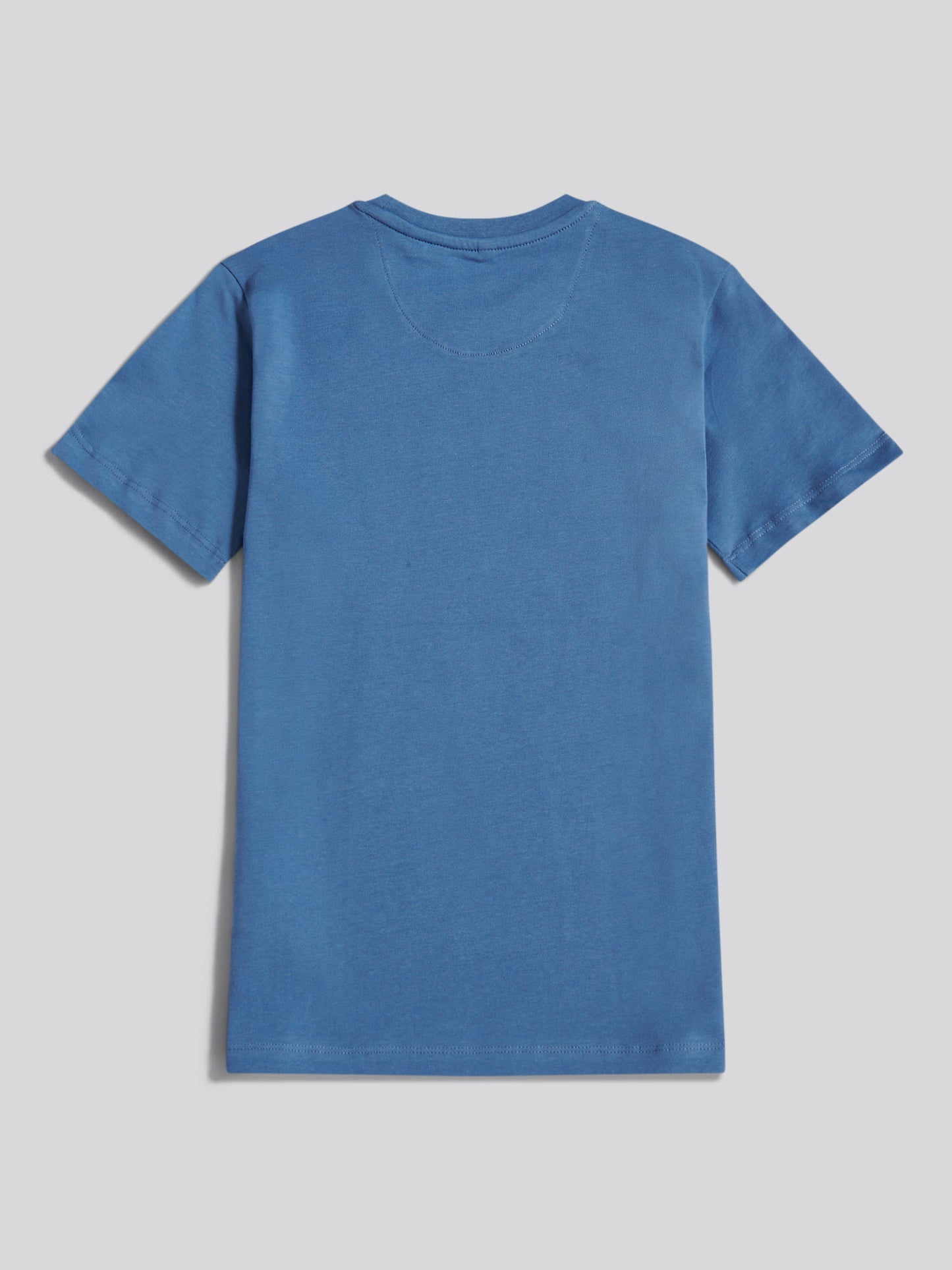 Boys Heritage Graphic Print T-Shirt in Blue Horizon