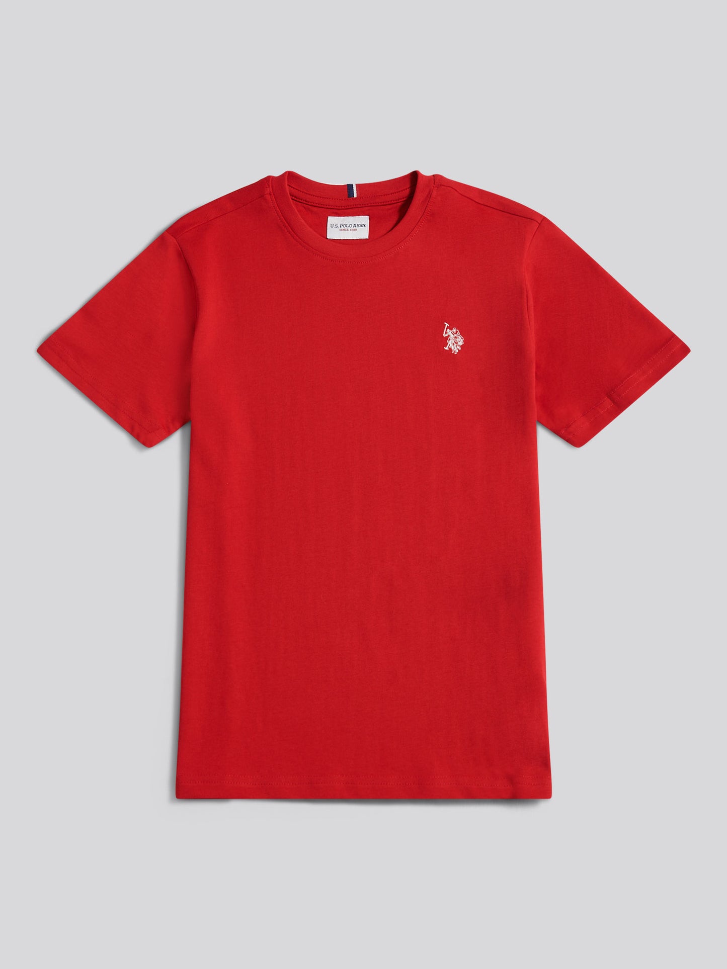 Boys USPA Back Graphic T-Shirt in Haute Red