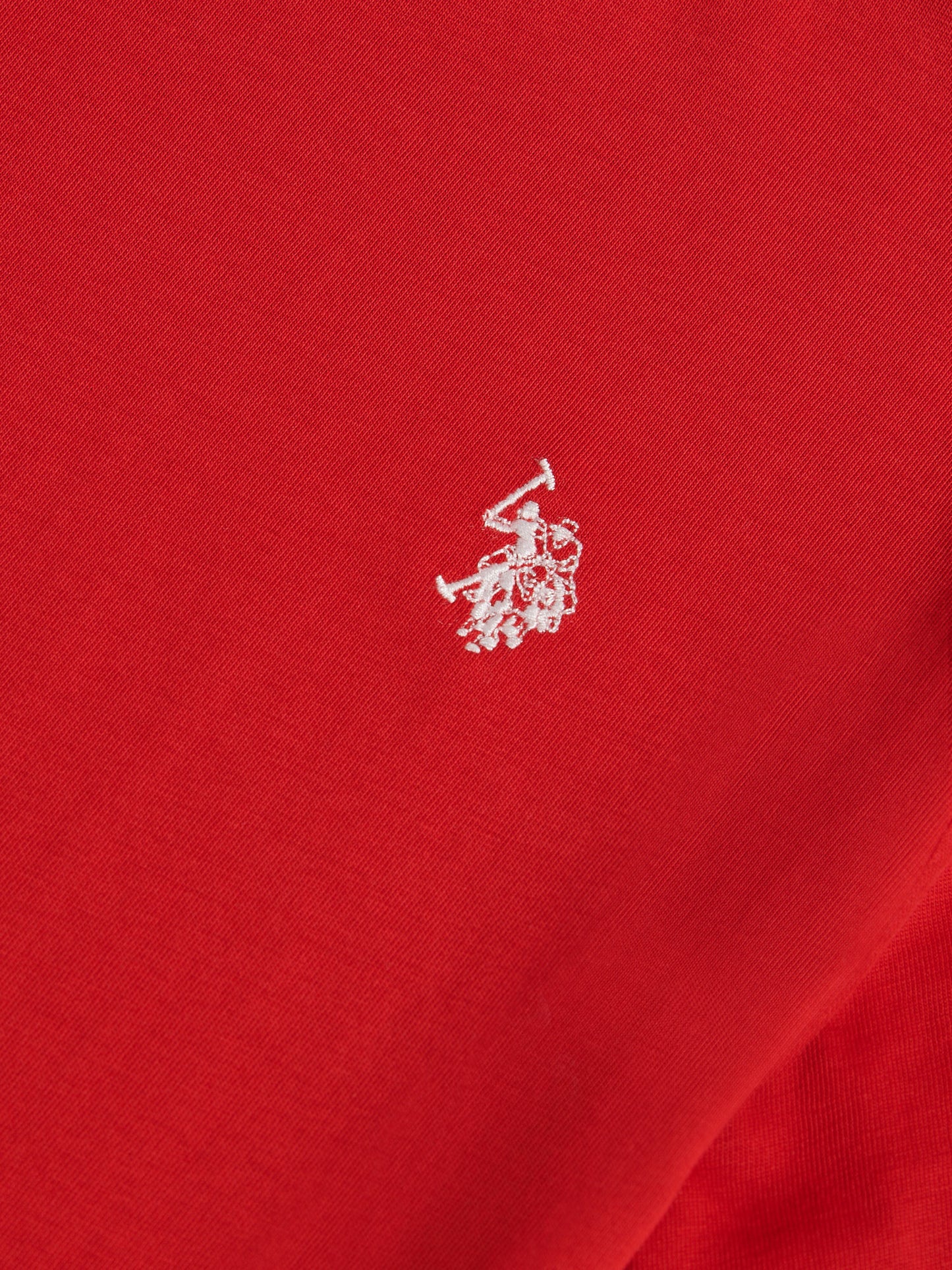 Boys USPA Back Graphic T-Shirt in Haute Red