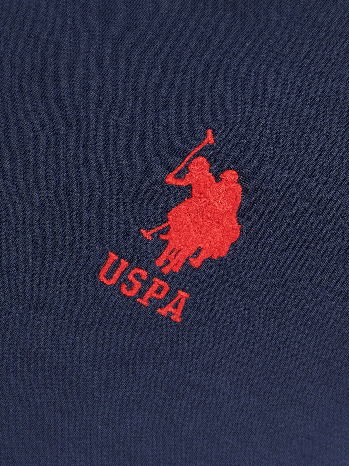 Boys Player 3 Hoodie in Dark Sapphire Navy / Haute Red DHM