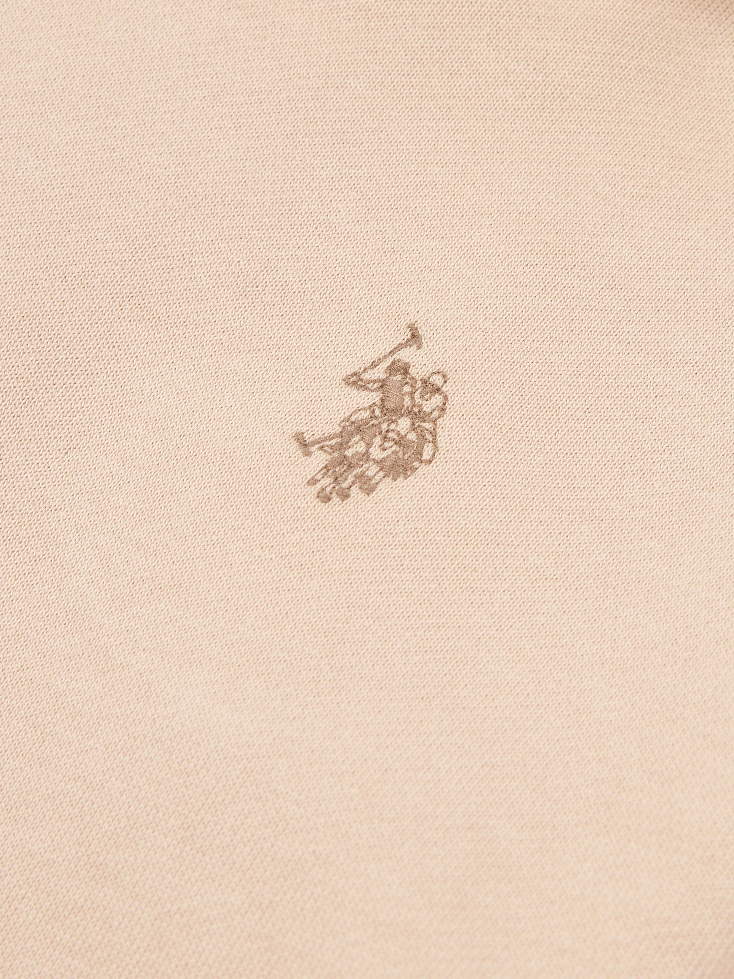Boys Double Horsemen Hoodie in Doeskin