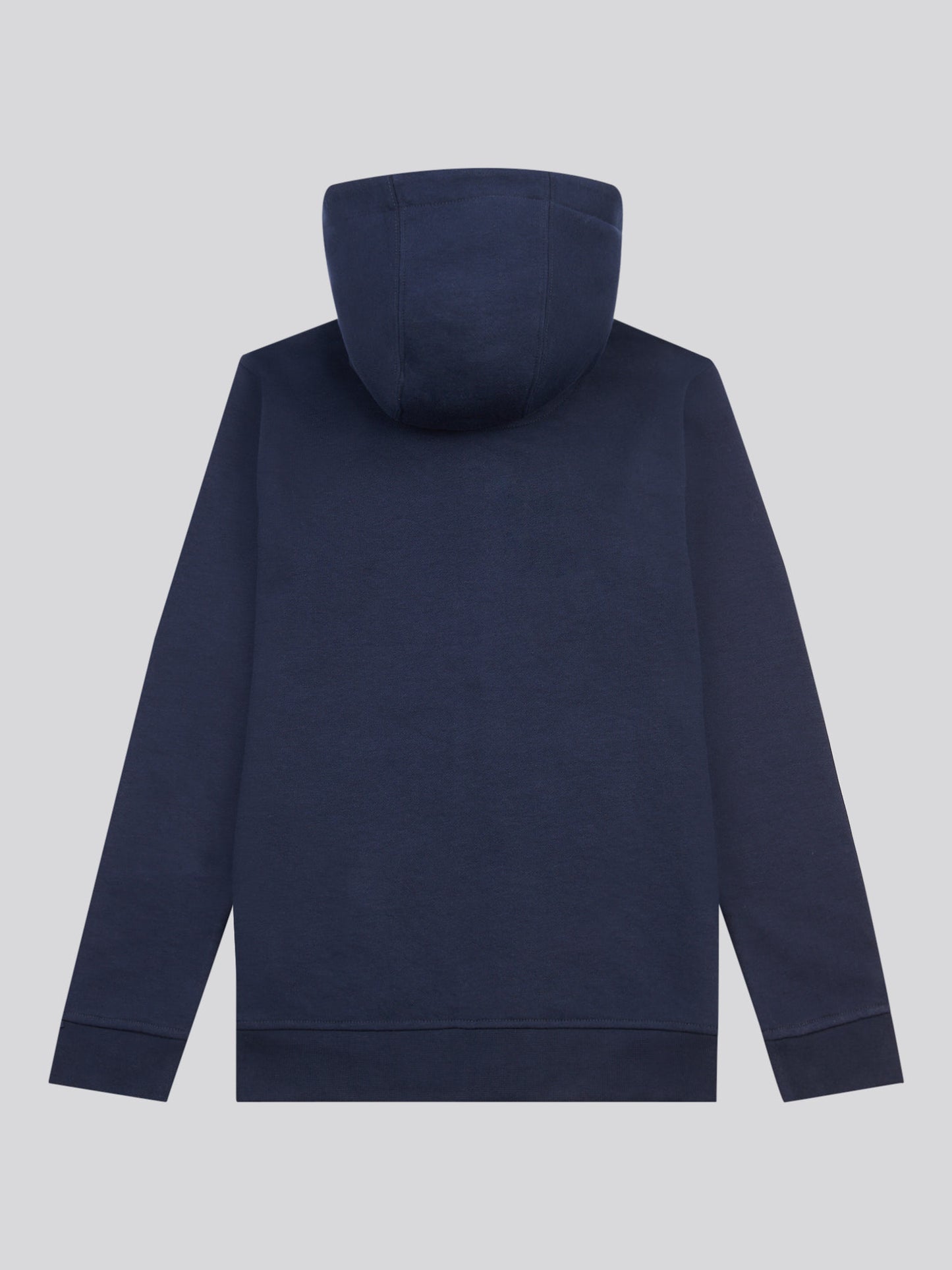 Boys Double Horsemen Zip Hoodie Dark Sapphire Navy / Haute Red DHM