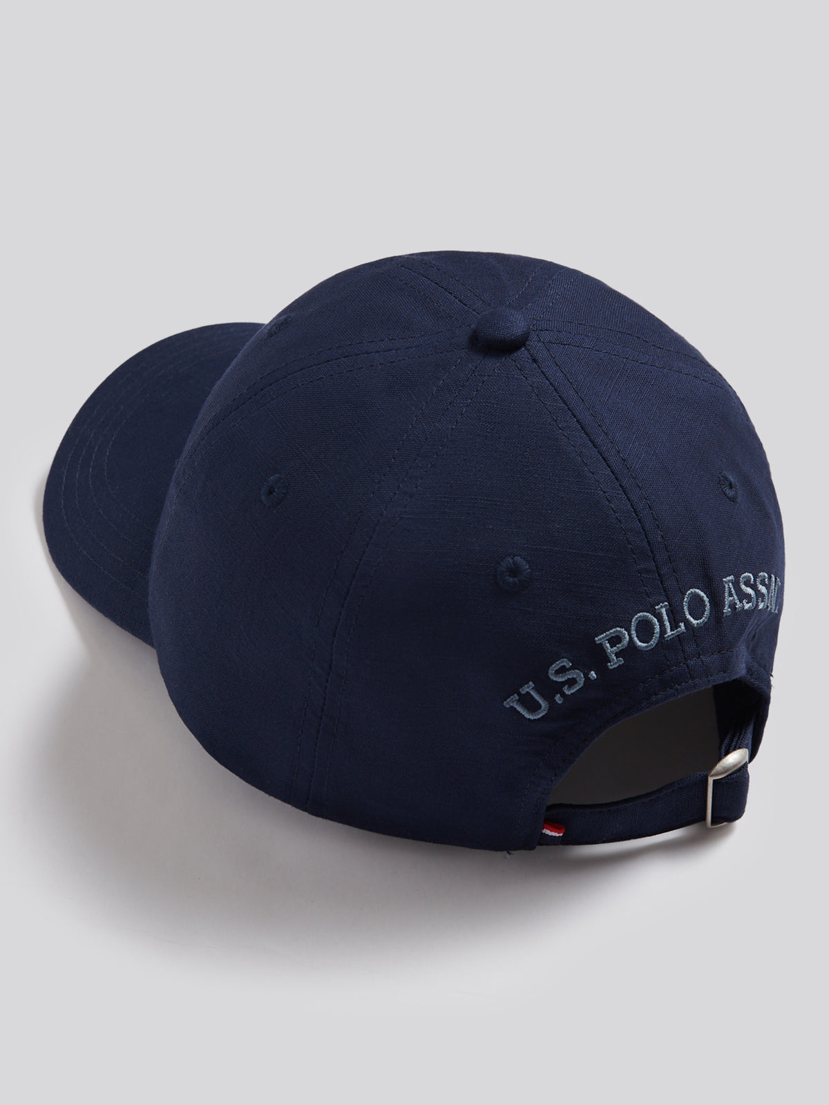 Boys Dobby Linen Blend Baseball Cap Dark Sapphire Navy / Moonlight Blue DHM