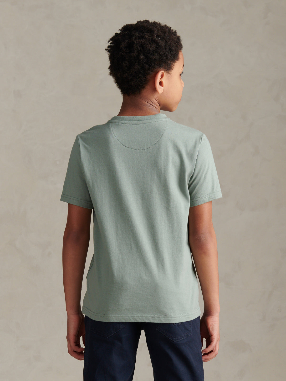 Boys 2 Pack Spirit Graphic T-Shirts Beige