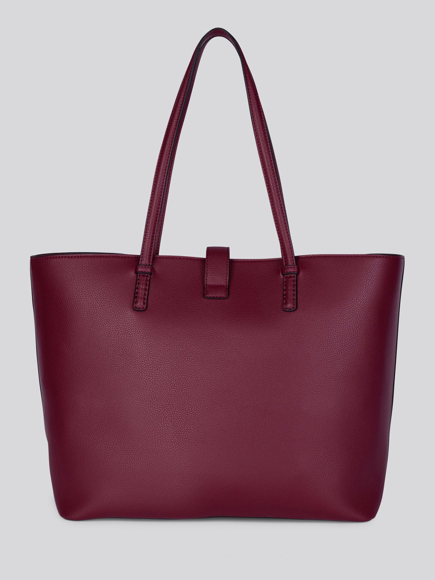 Womens Winterberry Shopping Bag in Burgundy