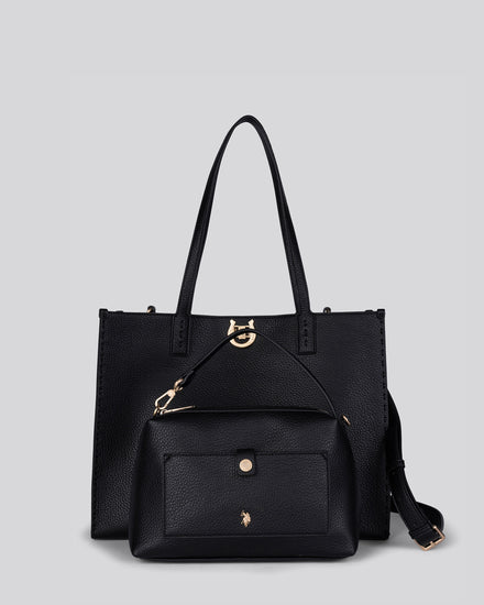 Womens Middleton Large Shopping Bag in Black