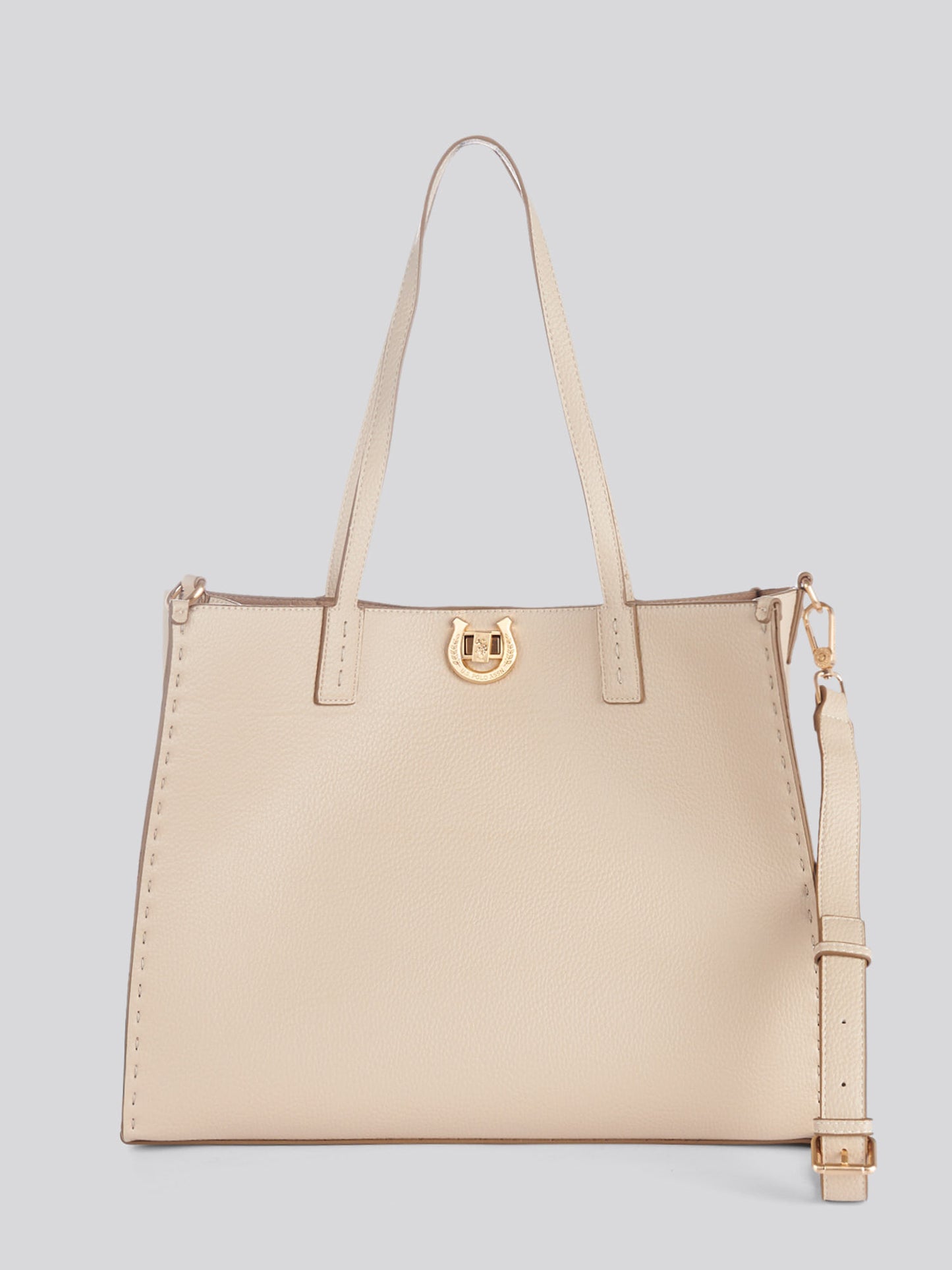 Womens Middleton Large Shopping Bag in Beige
