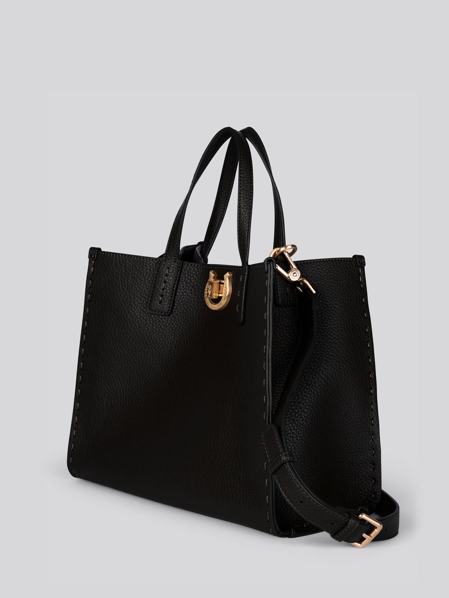 Womens Middleton Double Handle Bag in Black