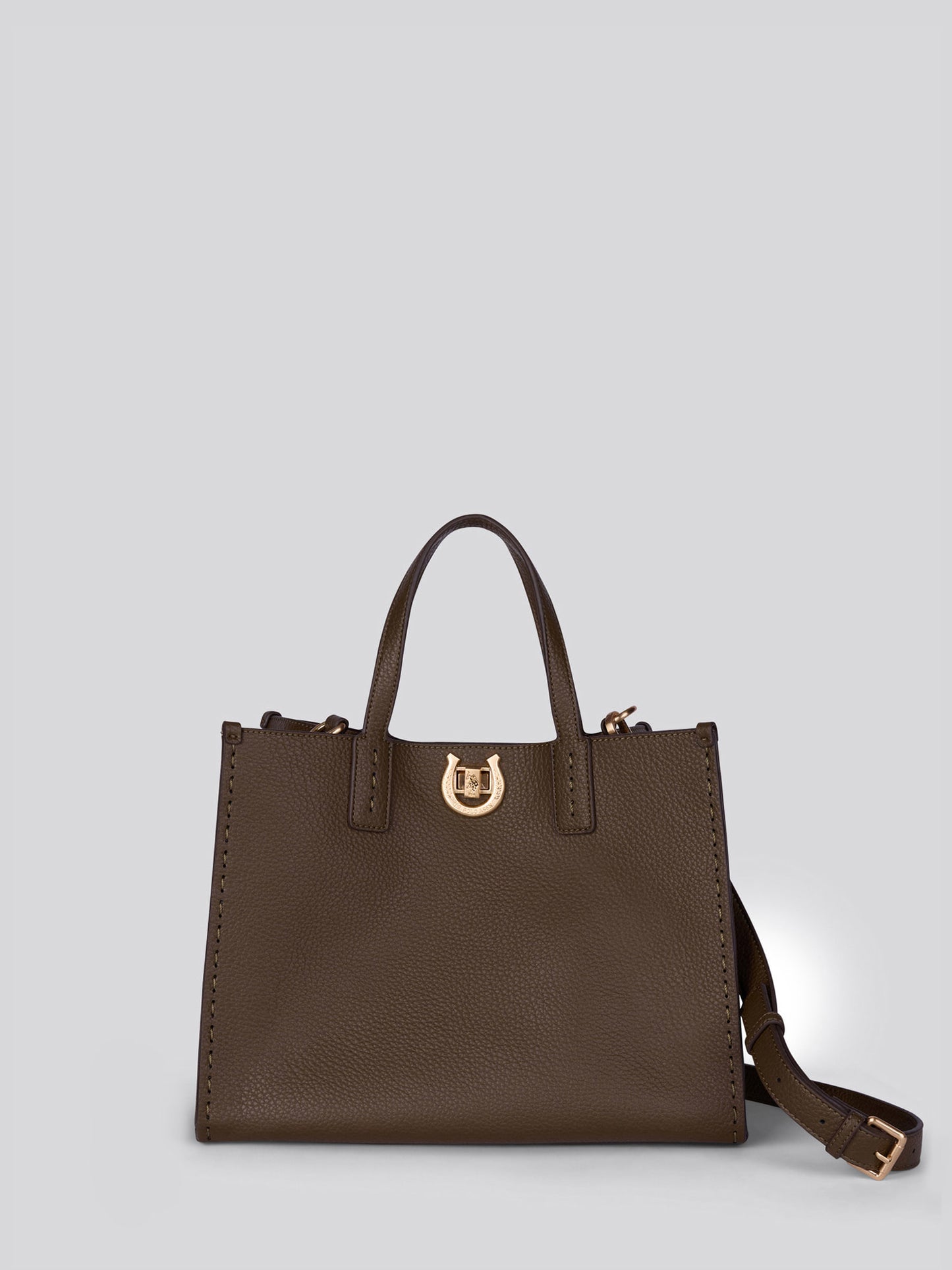 Womens Middleton Double Handle Bag in Stone