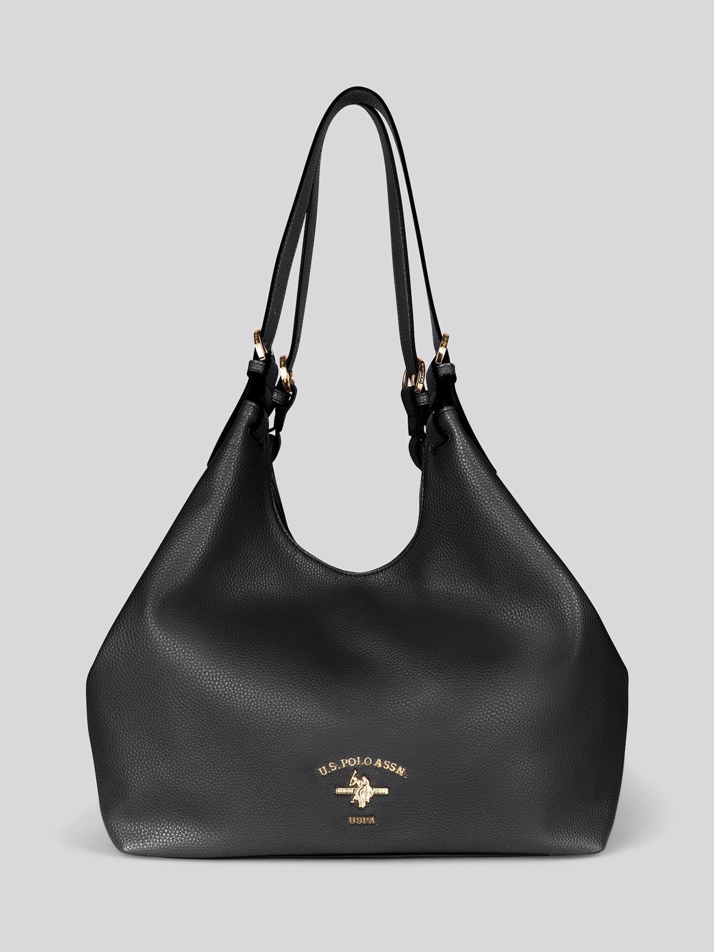 Womens Stanford Large Handle Bag in Black