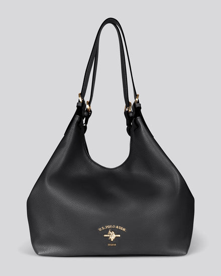 Womens Stanford Large Handle Bag in Black