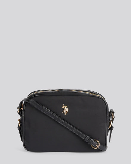 Womens Houston Crossbody Bag in Black