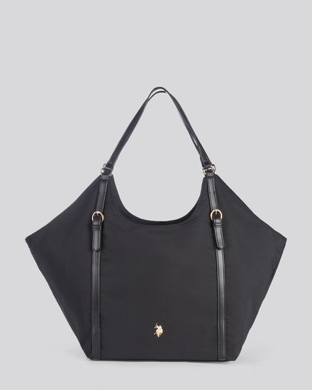 Womens Houston Large Double Handle Bag in Black