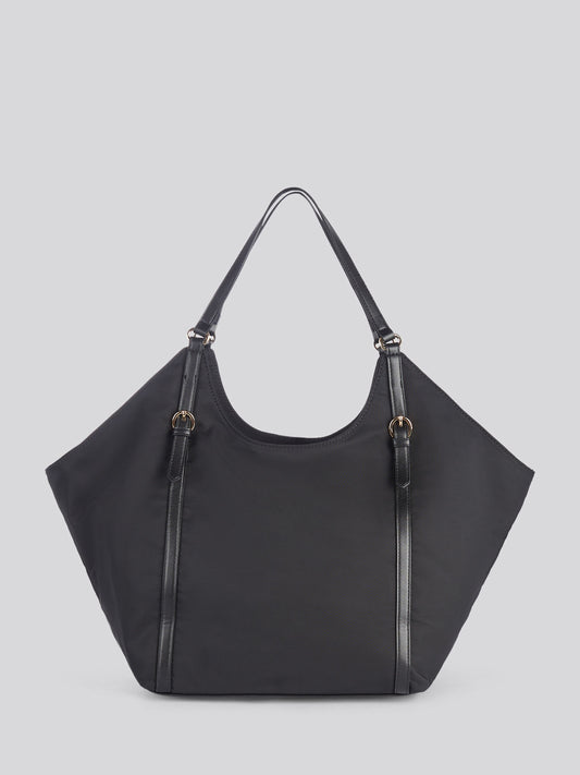 Womens Houston Large Double Handle Bag in Black